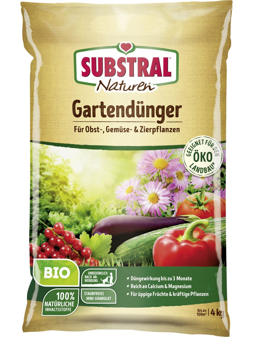 Substral Gemüsedünger Naturen Gartendünger 4 kg
