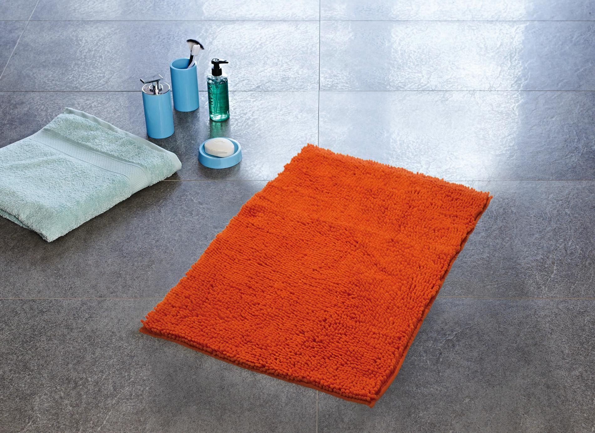 Ridder Badematte Soft orange, Höhe 2 günstig online kaufen