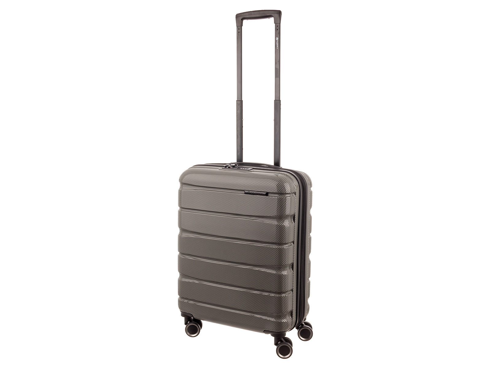 Franky Handgepäckkoffer ABS13 55er Trolley Hartschale, 4 Rollen, Dehnfalte
