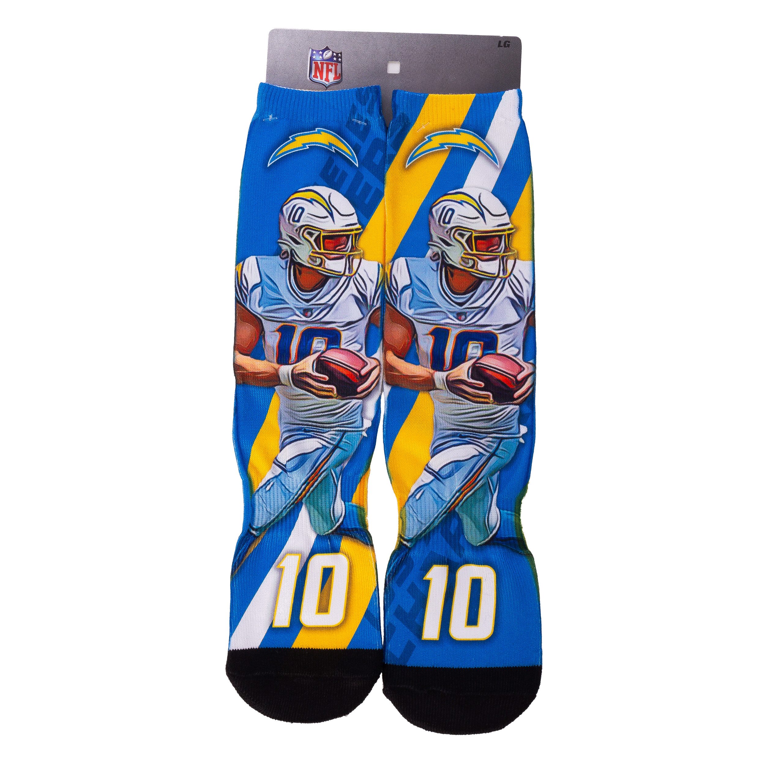 For Bare Feet Freizeitsocken Socken NFL Los Angeles Chargers Justin H, G L (1-Paar)