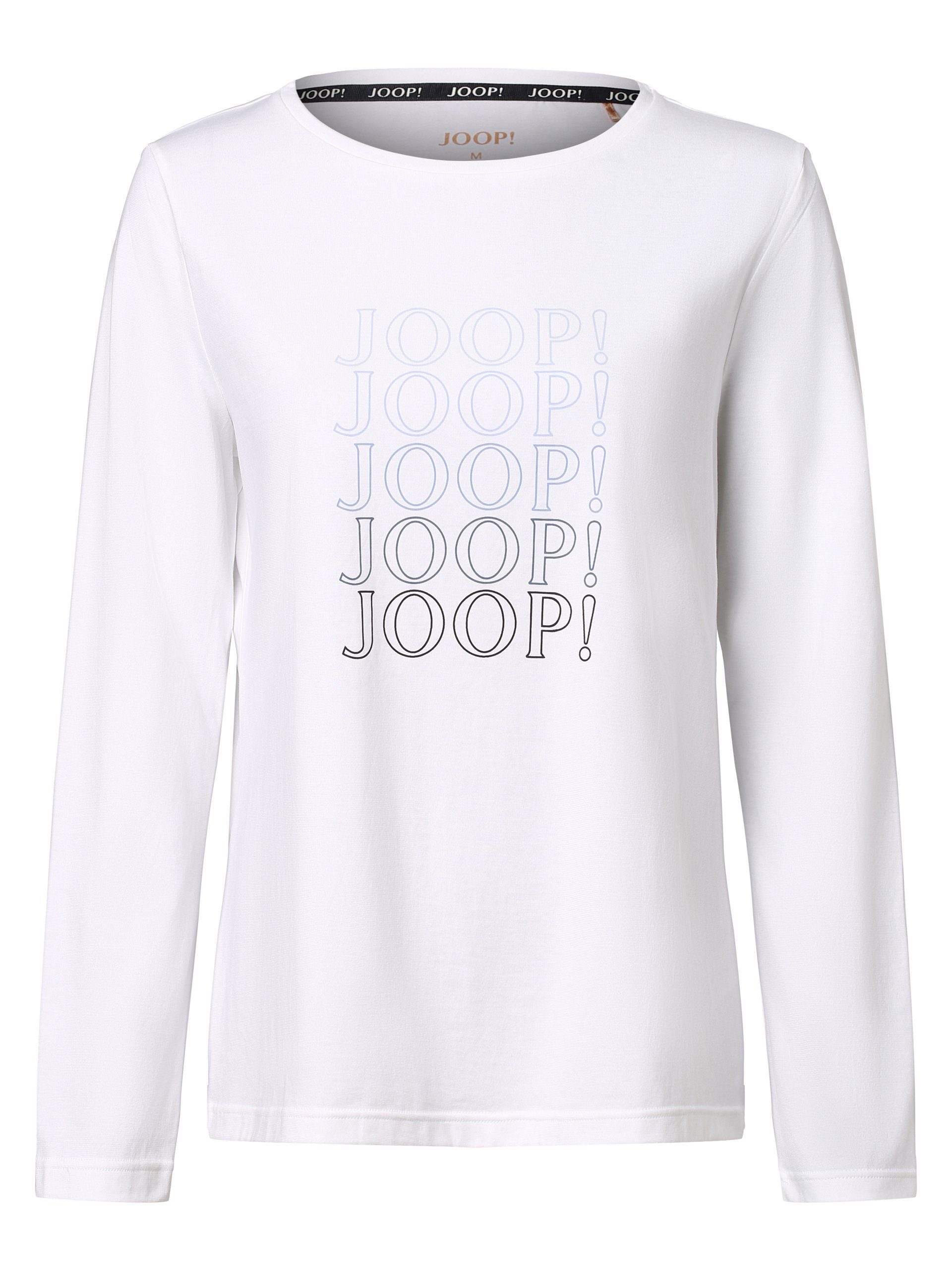 Joop! Loungeanzug print white / 032 blue