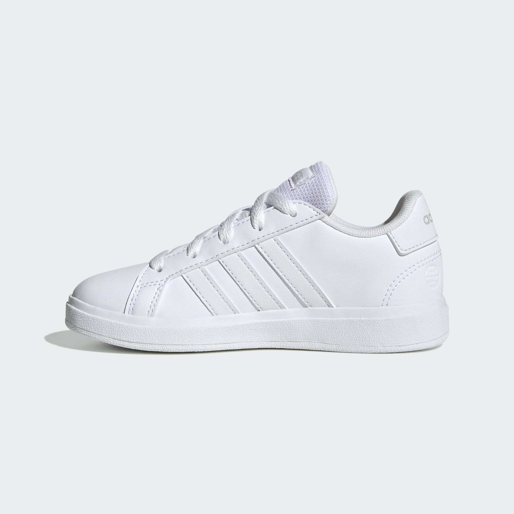 adidas Grey Sportswear One COURT White LACE-UP TENNIS Cloud LIFESTYLE / SCHUH Sneaker Cloud / GRAND White