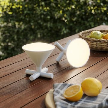 Umbra Cono Smarte Lampe, Tragbar mit Nanoleaf Technologie in Grau