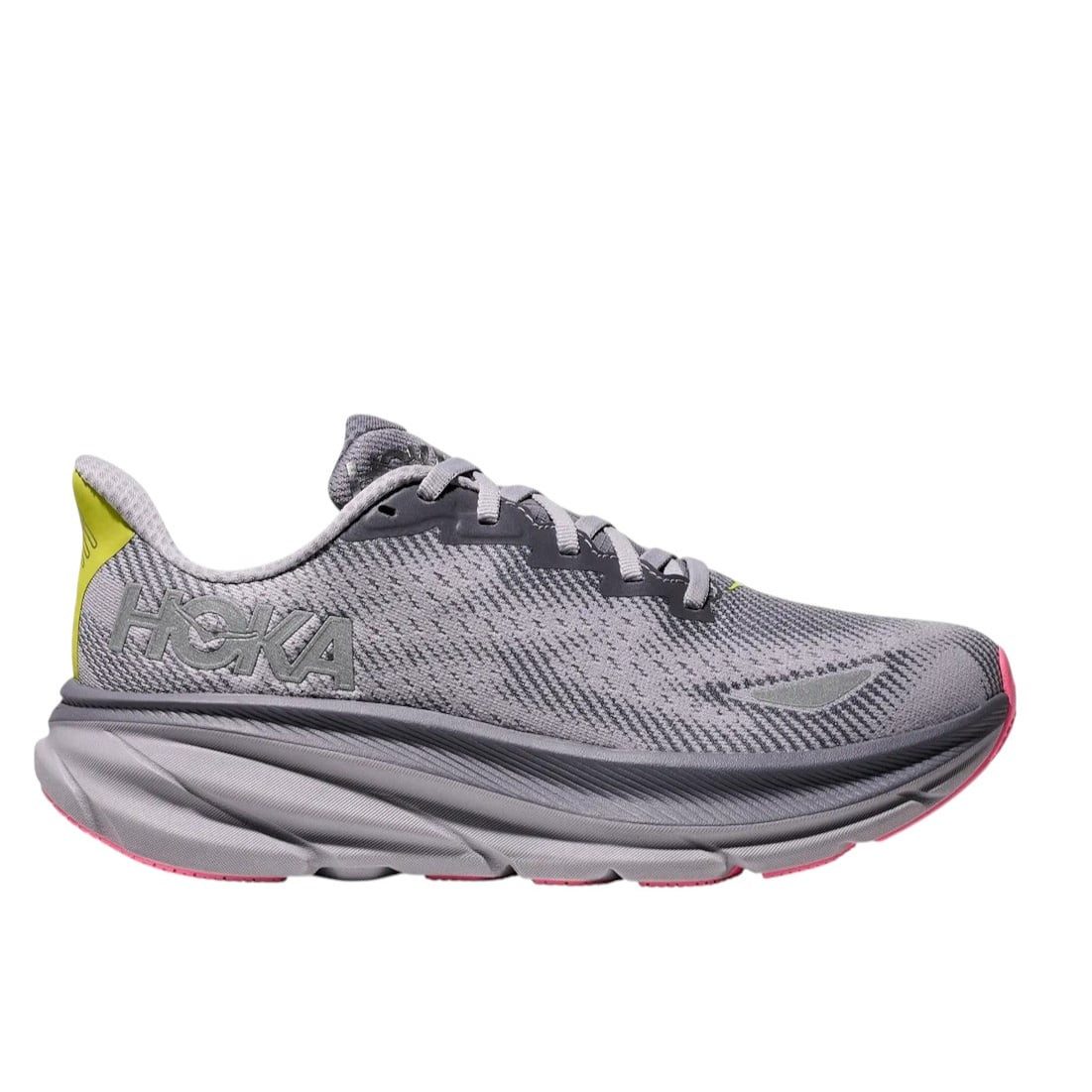 Hoka One One Clifton 9 GTX (wasserdicht, reflektierende details) grau Damen günstig online kaufen