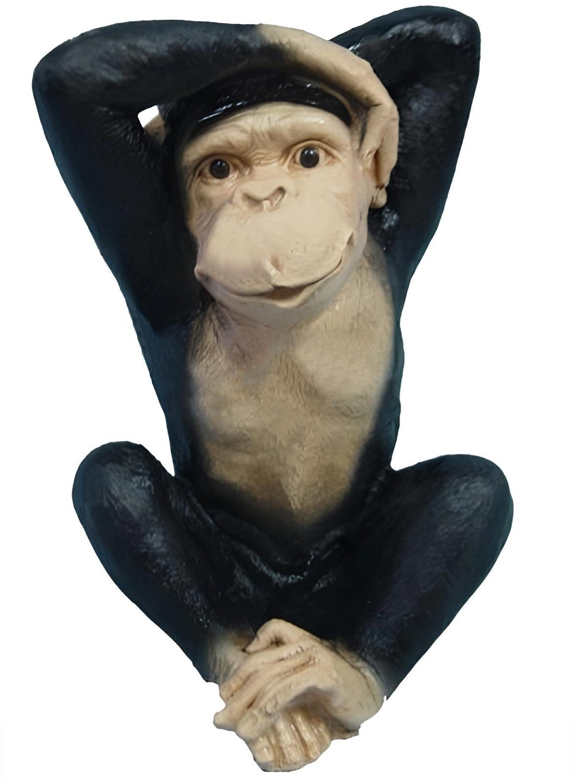 Xlmoebel Tierfigur Verspielte Affenfigur aus hochwertigem Material für Garten (Tierfigur), Hergestellt in Europa