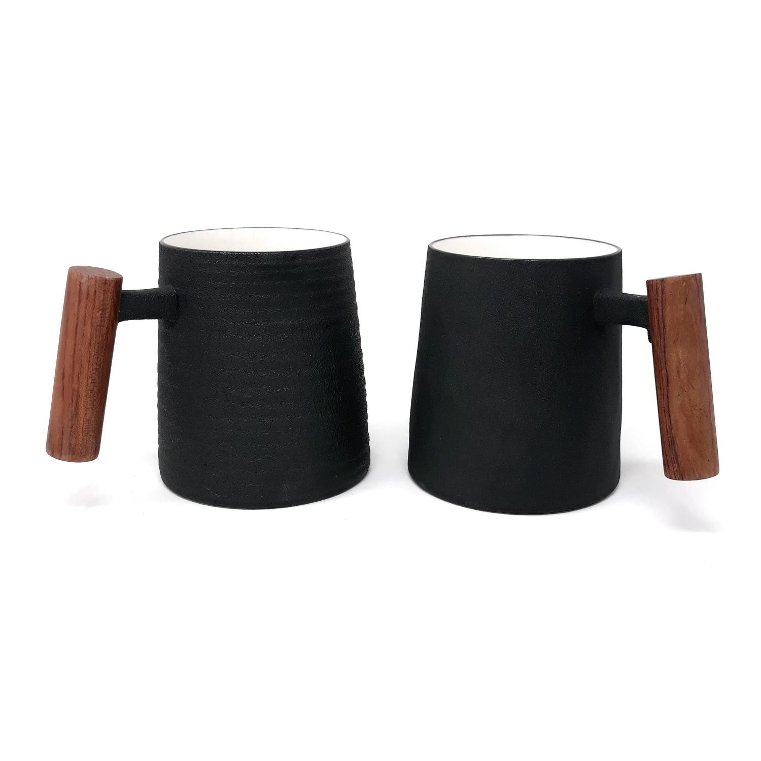 Tasse Schwarz, Durchmesser 9.5 cm