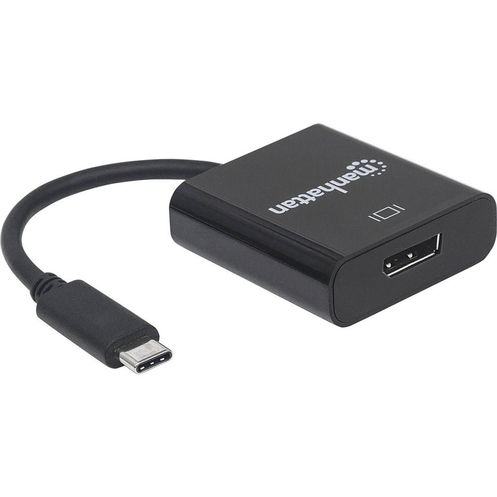 Manhattan 152020 DisplayPort / USB Adapter [1x USB 3.2 Gen 2 Stecker C TV-Adapter