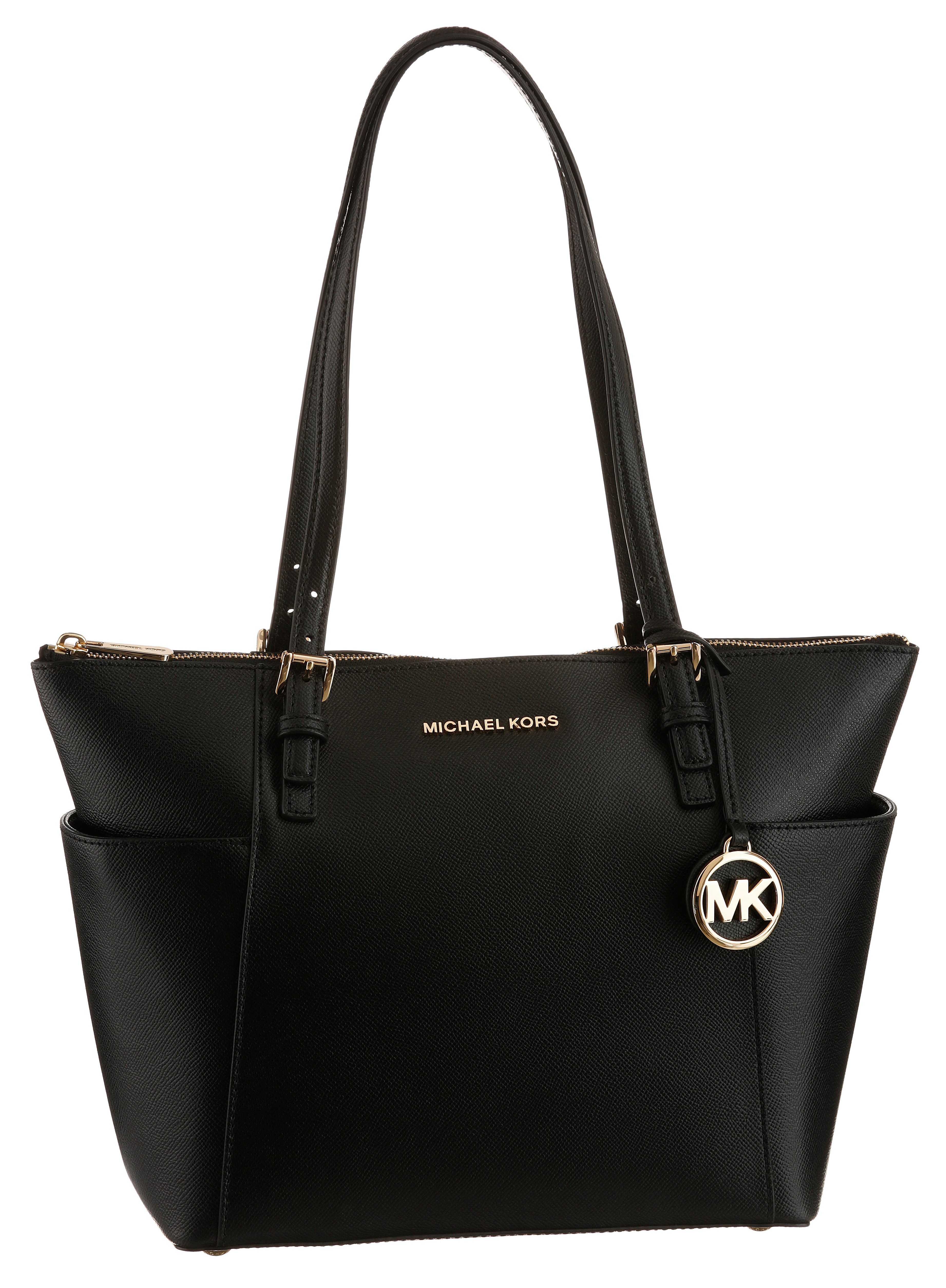 MICHAEL KORS Shopper Jet Set Item, aus genarbten Rindsleder