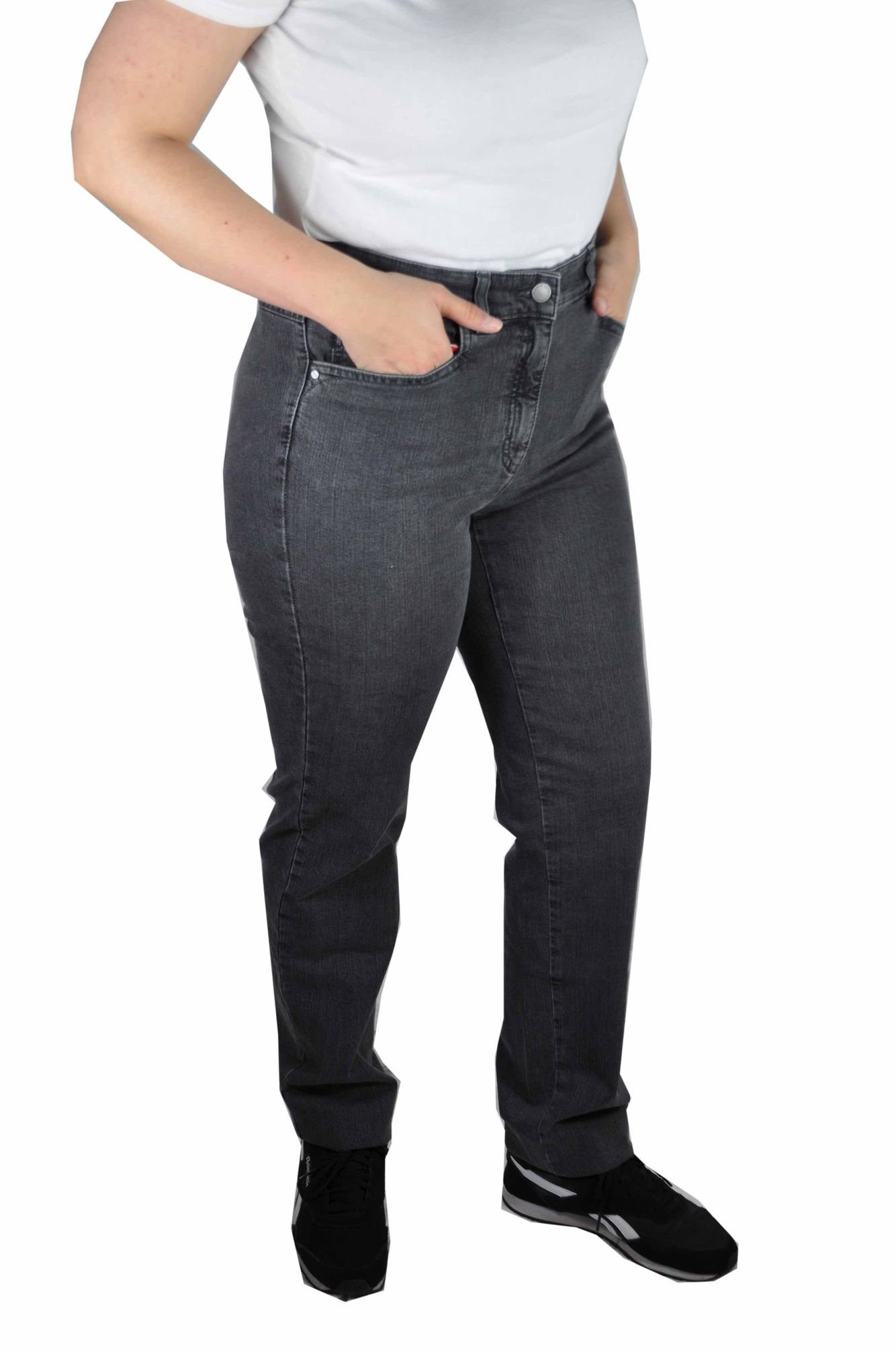 Tina (97) Zerres 511) (0105 grau 5-Pocket-Jeans