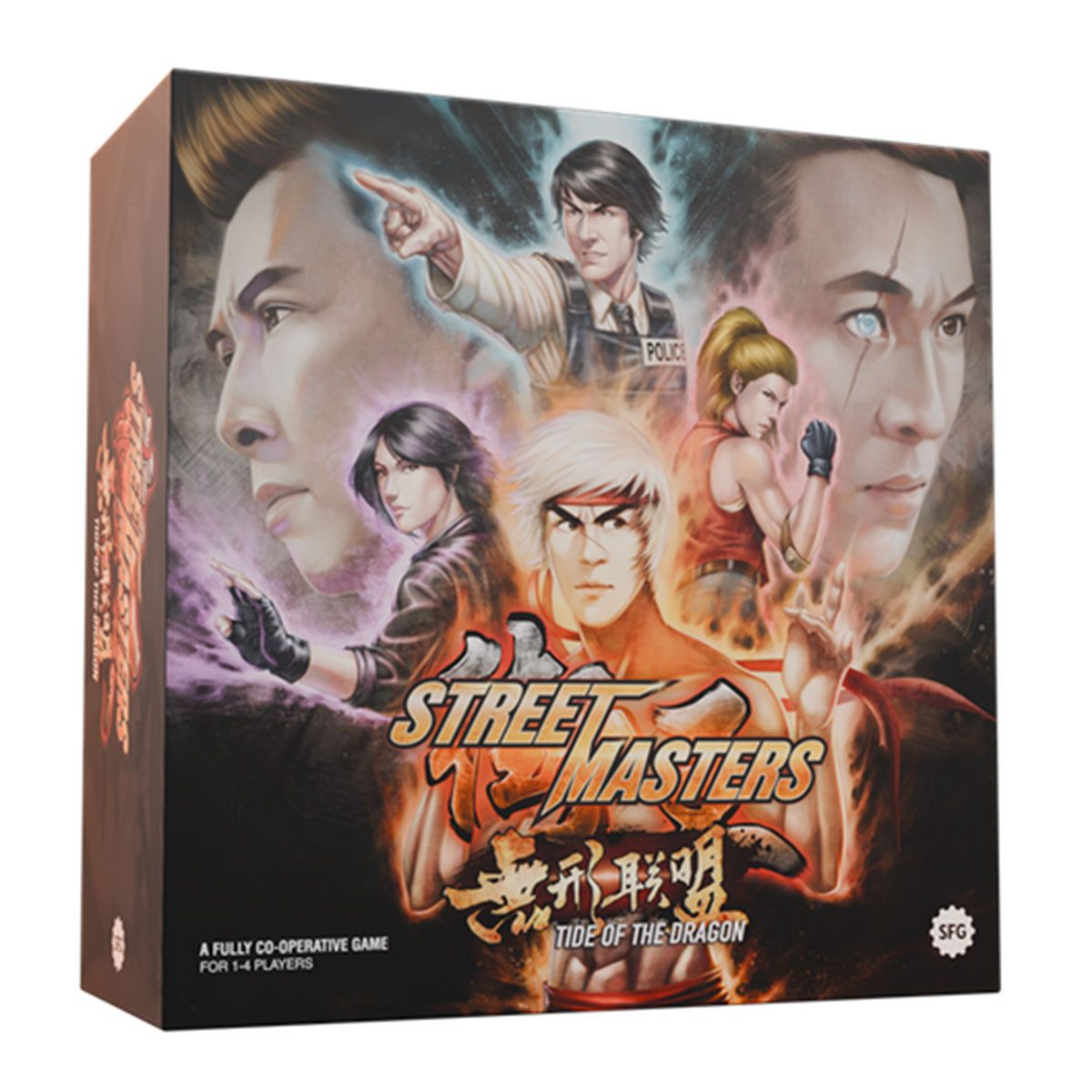 Steamforged Games Spiel Street Masters Tide Of The Dragon (EN) - Strategiespiel