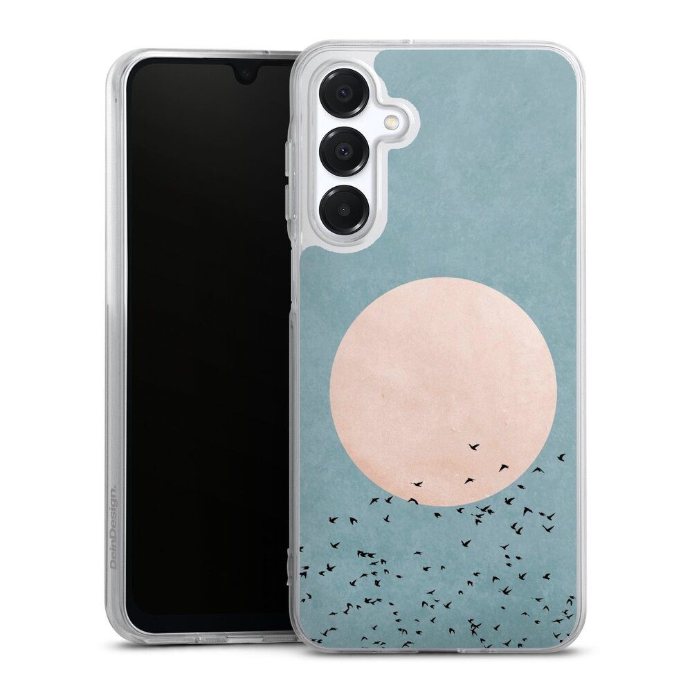 DeinDesign Handyhülle Vogel Sonne Art Fly Away, Samsung Galaxy A16 4G Silikon Hülle Bumper Case Handy Schutzhülle