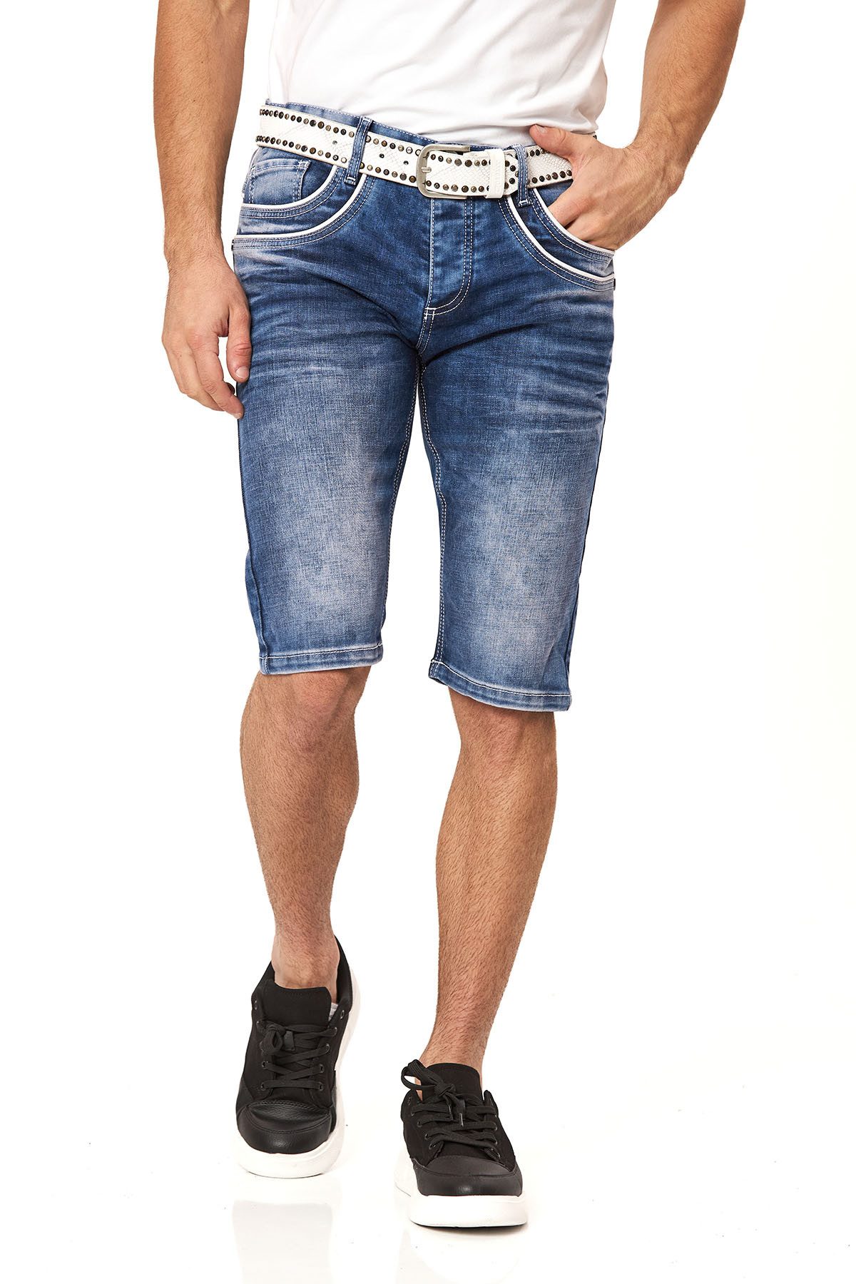 Jeansbermudas