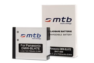 mtb more energy [BAT-409 - Li-Ion] Kamera-Akku kompatibel mit Akku-Typ Panasonic DMW-BLH7 700 mAh (7,2 V), passend für: Panasonic Lumix DMC-GF7…