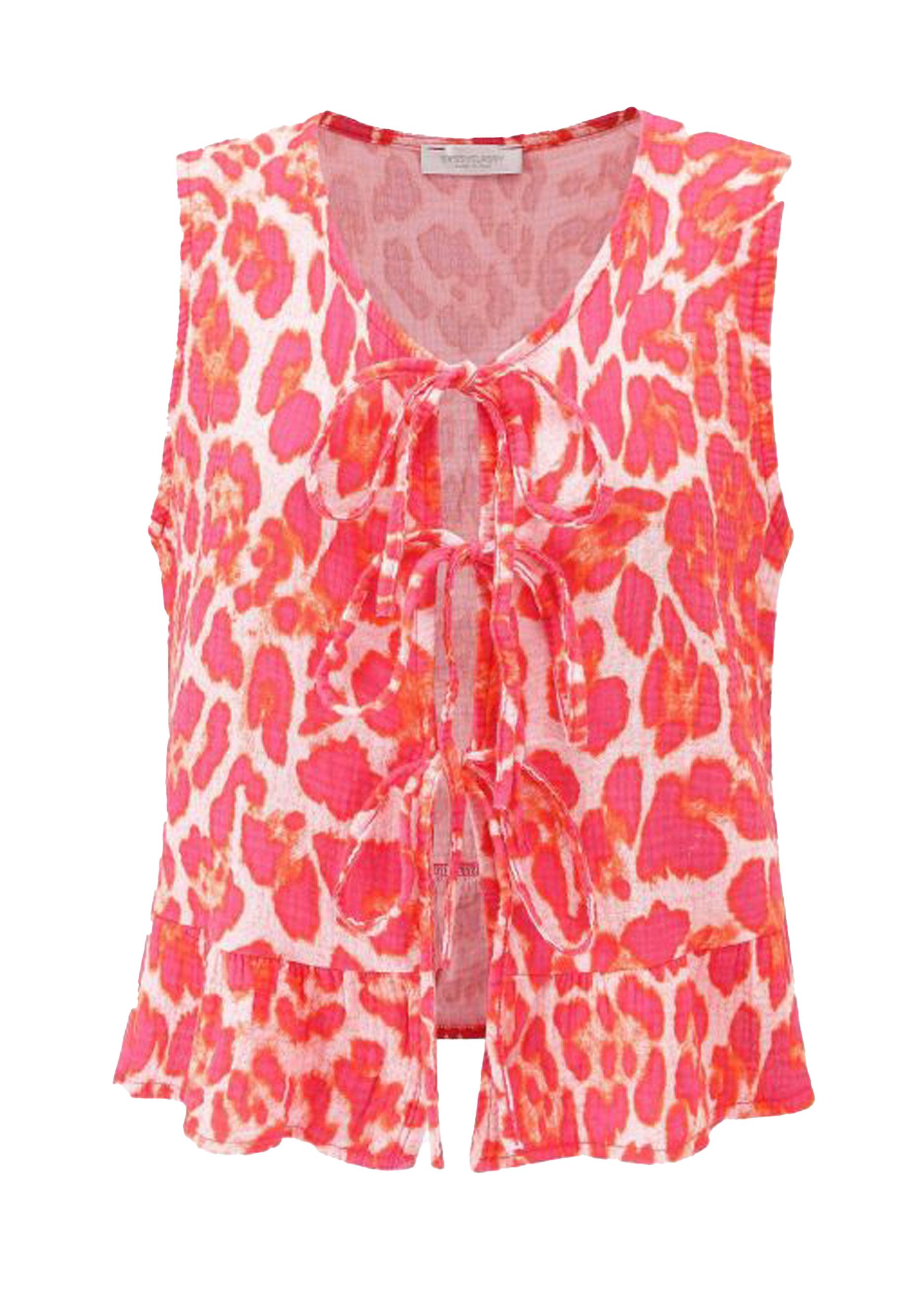 SASSYCLASSY T-Shirt Leichtes Musselin Top Damen mit Schleifen Luftiges Top günstig online kaufen