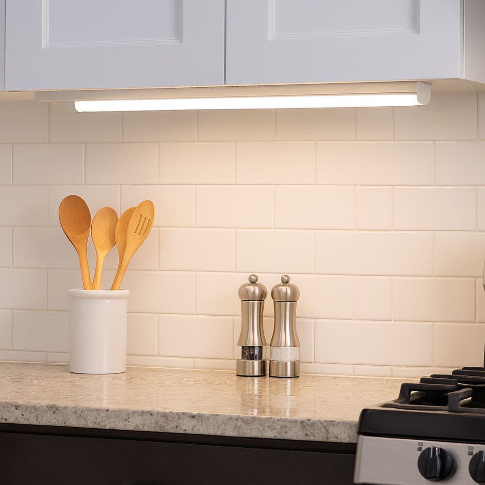 V-TAC LED Unterbauleuchte, LED-Leuchtmittel fest verbaut, Neutralweiß, LED Deckenlampe Küchenlampe Unterbauleuchte neutralweiß