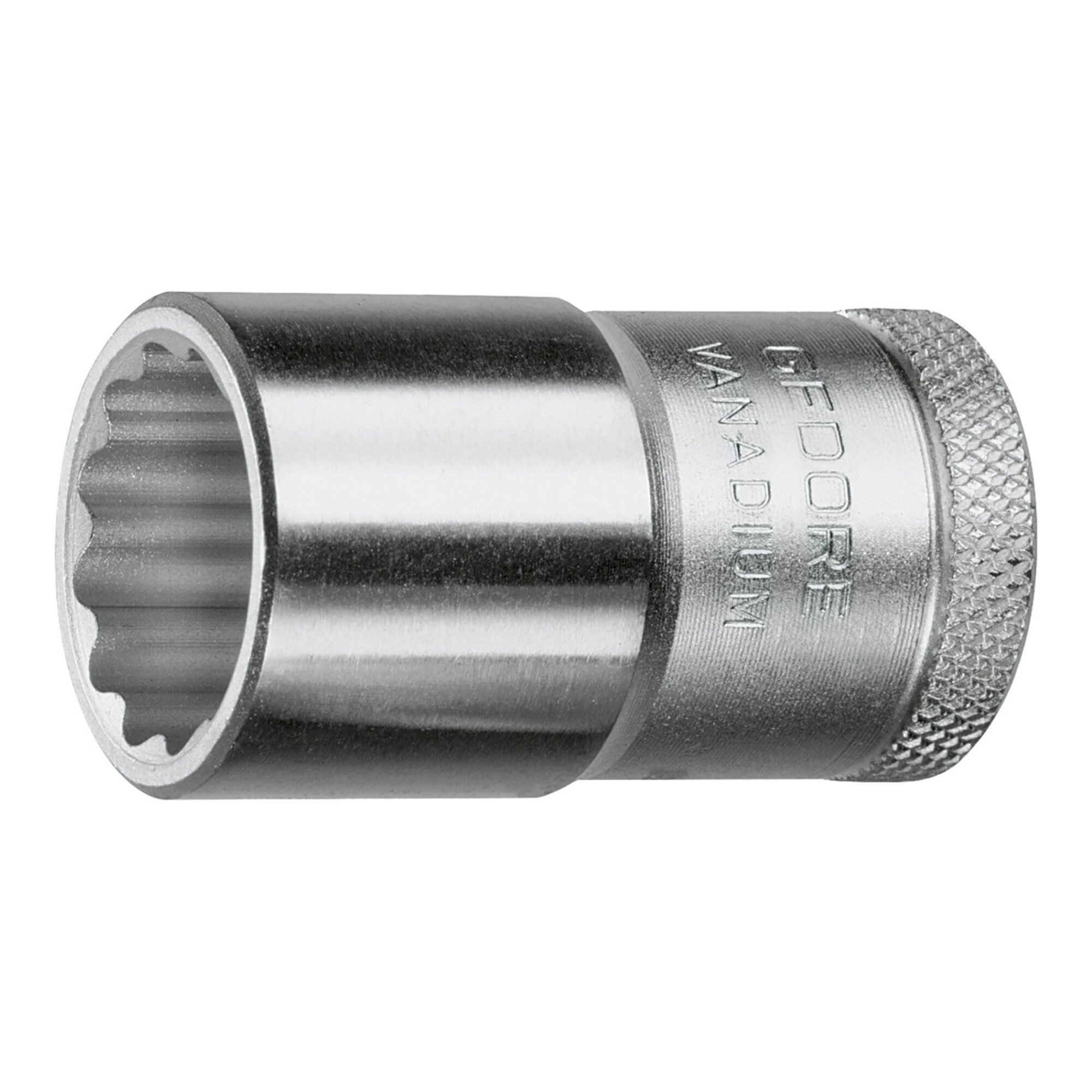 Gedore Stecknuss Gedore Steckschlüsseleinsatz, Nuss, 1/2'' 12,5 mm Antrieb, 12-kant, 13
