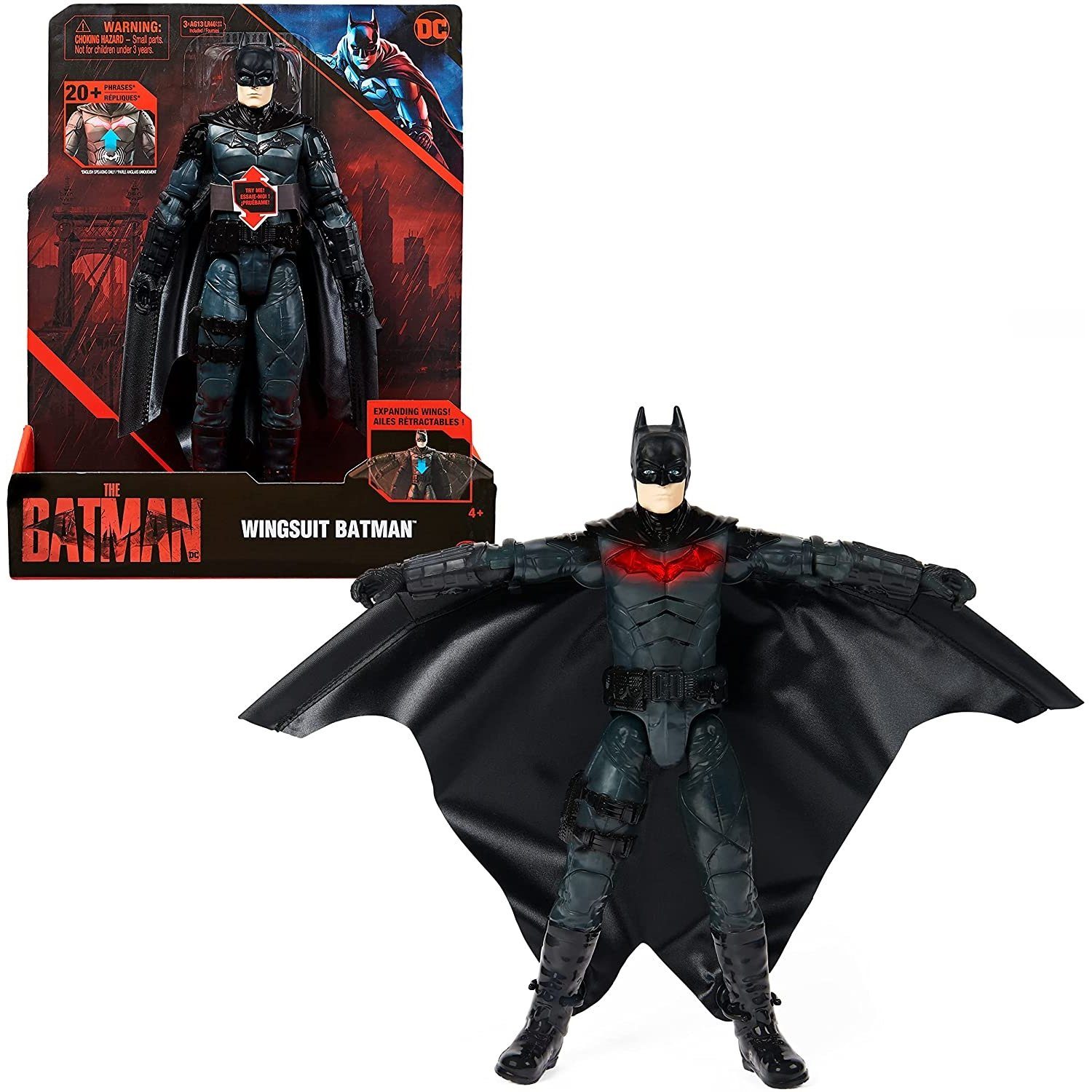 Spin Master Actionfigur 6060523 BAT Batman Movie - 30cm Batman Feature