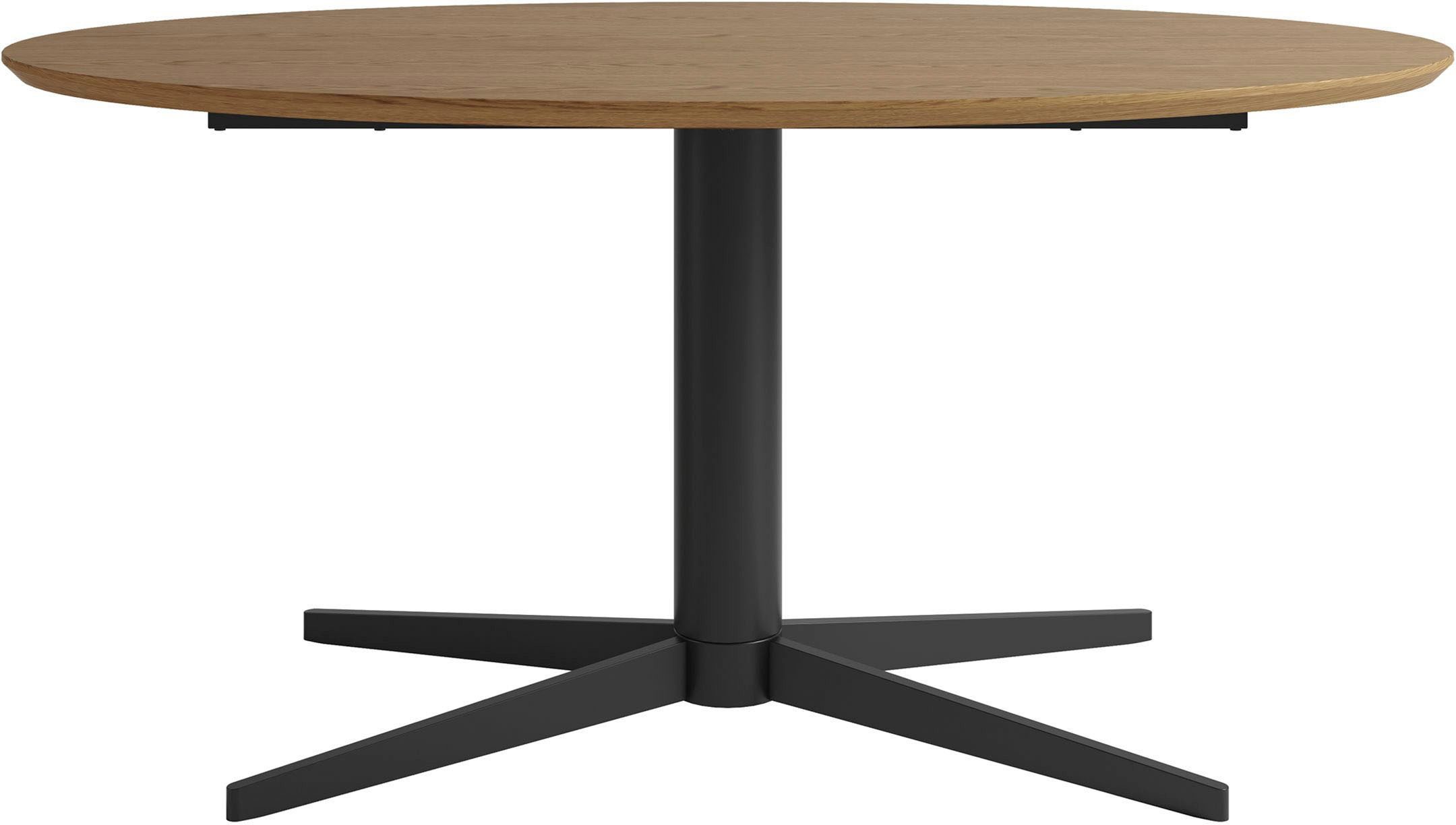 SCHÖNER WOHNEN-Kollektion Esstisch FEVIK (1-St), in 160 cm oder 200 cm, mit Schweizer Kante und Stativuntergestell