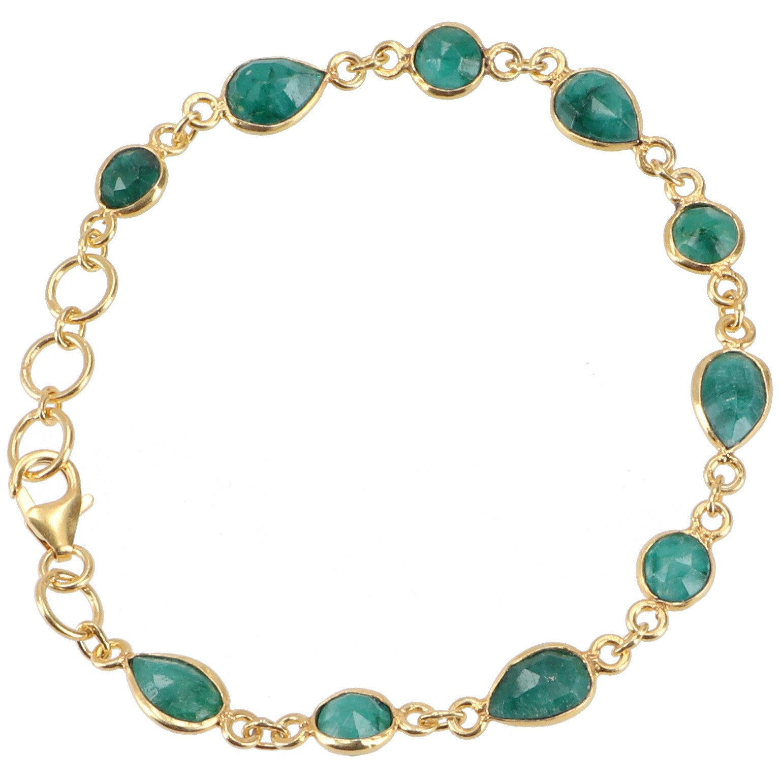 Guru-Shop Armreif Indisches Boho Armband, vergoldetes Armband aus..