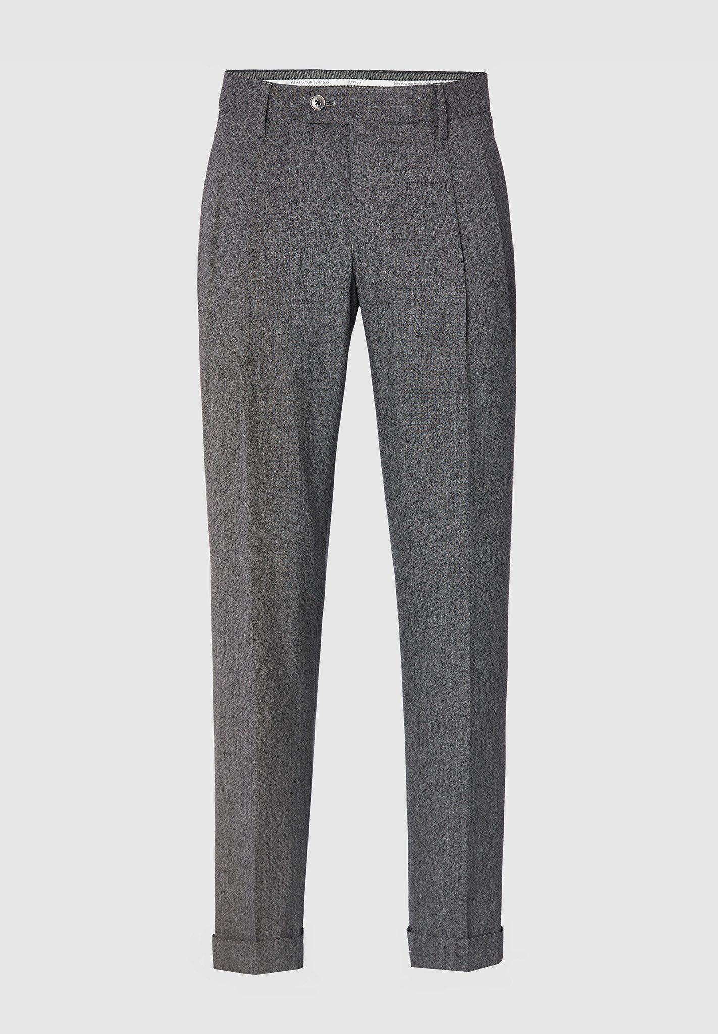 Anzughose Tarmac U Anzughose Herren Slim Fit Super 120 Schurwolle, grau, 54