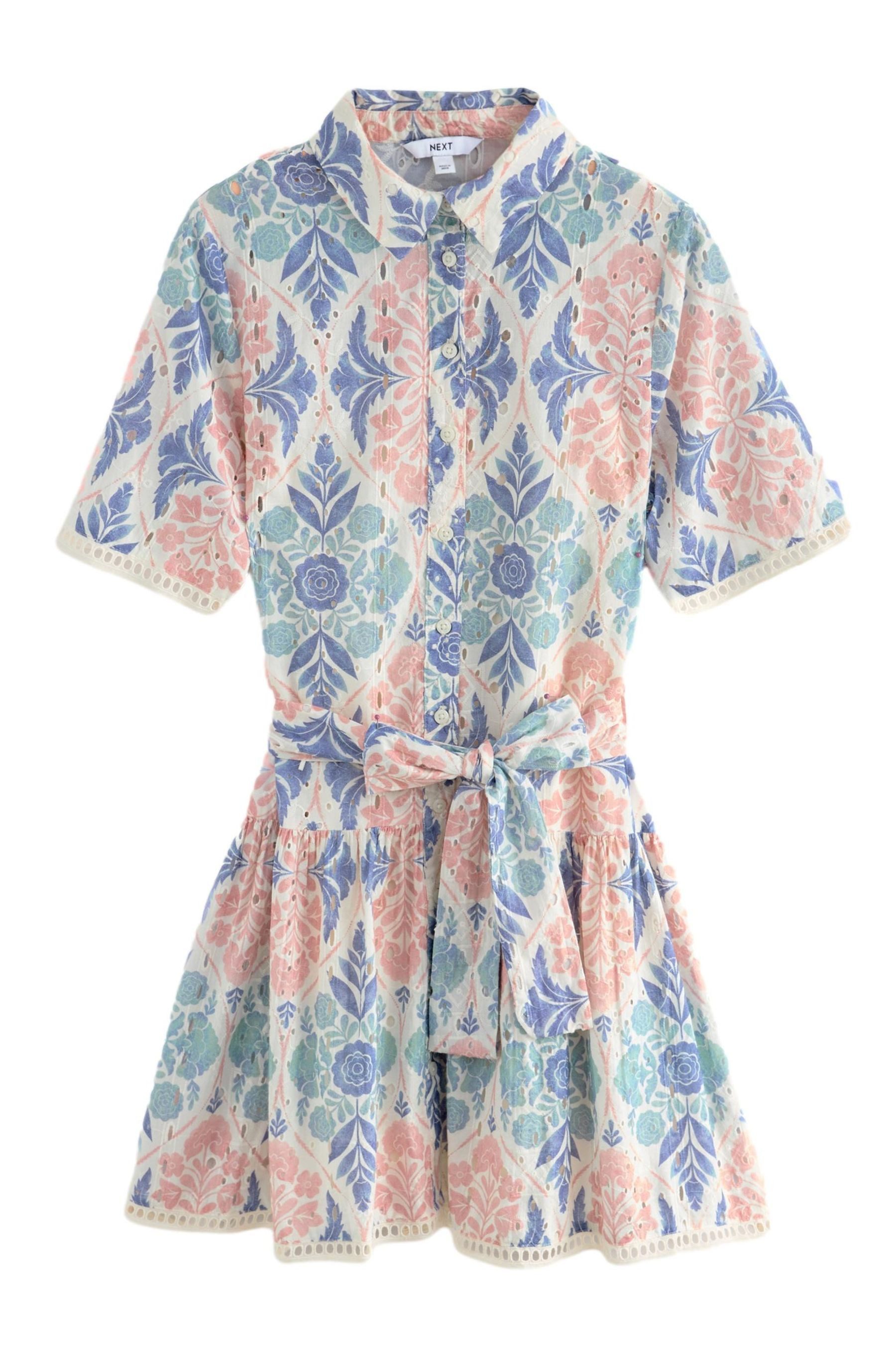 Next Minikleid Strukturiertes Hemdkleid mit kurzen günstig online kaufen