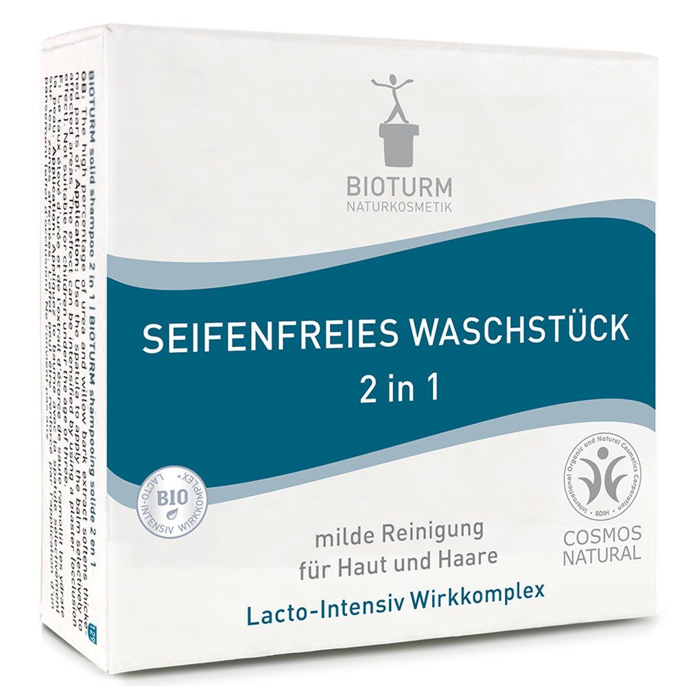Feste Duschseife Seifenfreies Waschstück - 2in1 100g