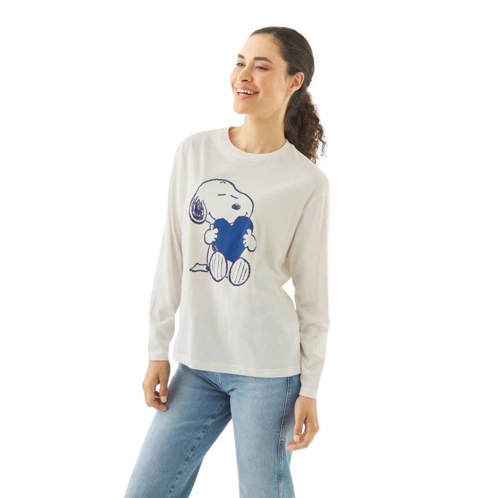 Codello Longsleeve Codello Peanuts Longsleeve-Snoopy mit Herz