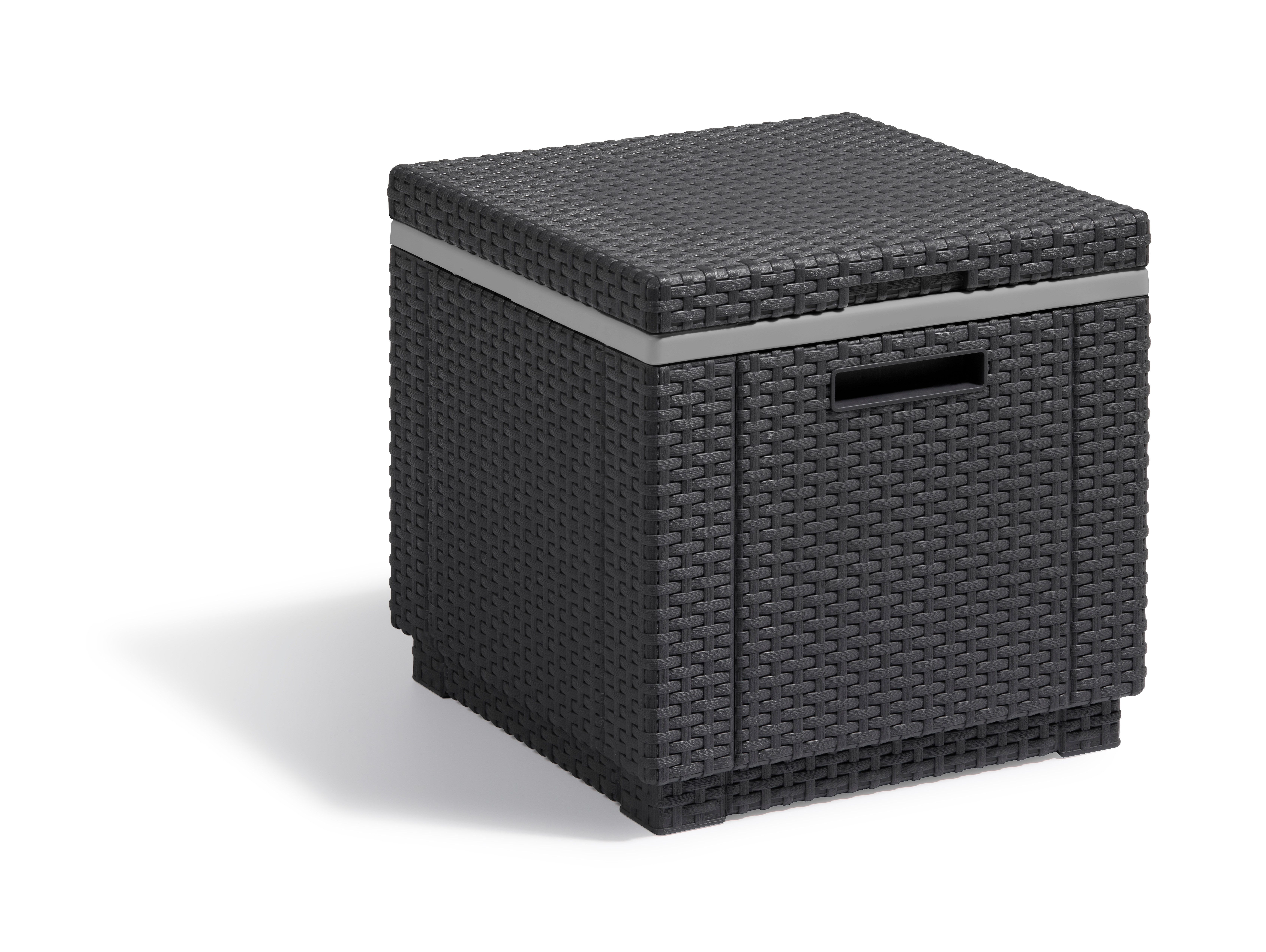 Allibert Gartentisch Gartentisch Kühlbox "Ice Cube" günstig online kaufen