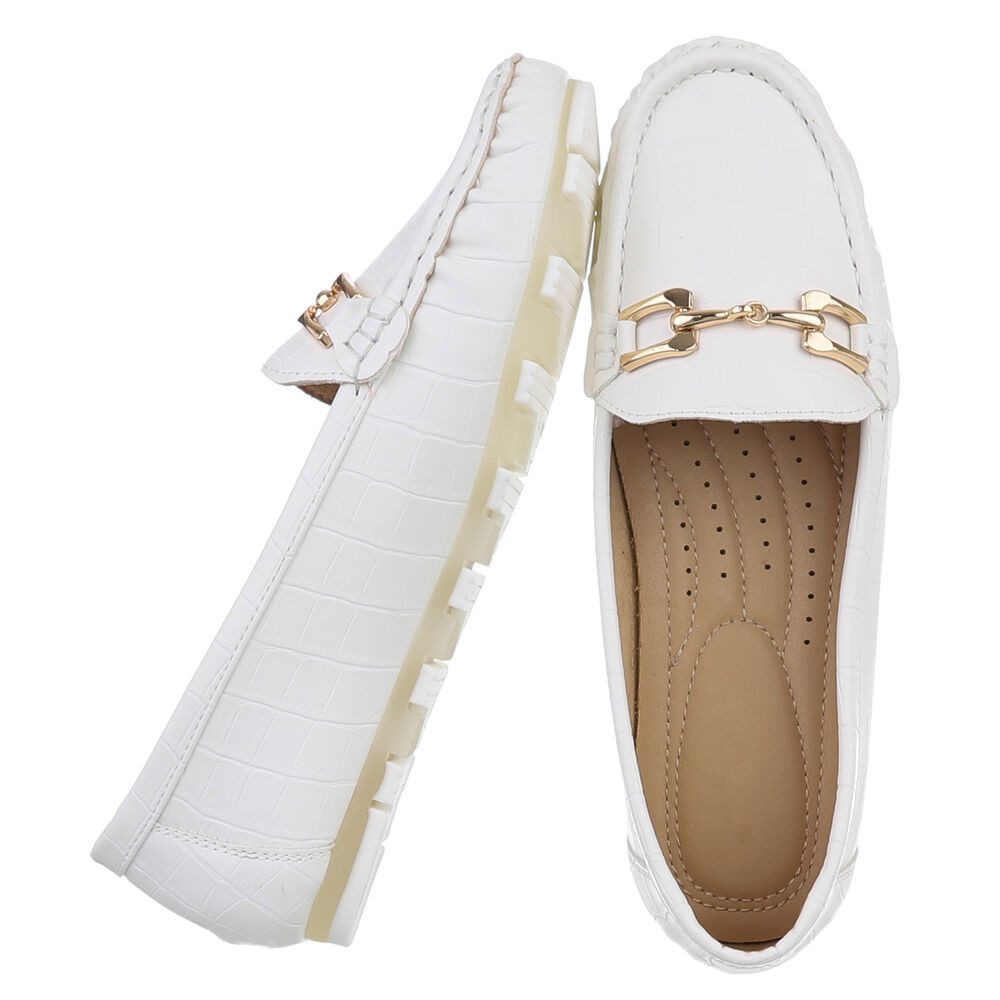 Ital-Design Elegante Mokassins mit Schnalle für Damen - Komfortabel & Stilv günstig online kaufen