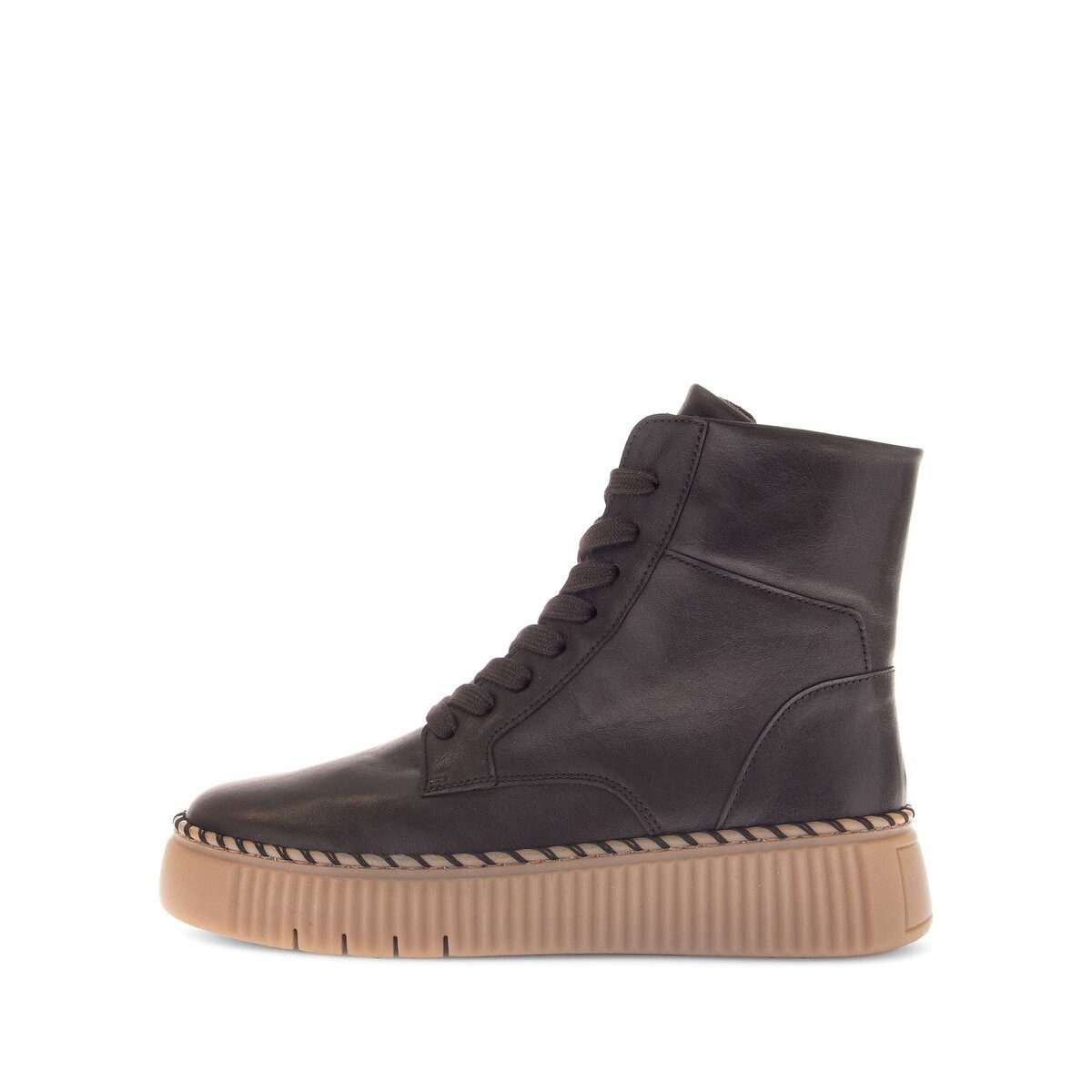 Gabor Plateau Stiefelette Glattleder Plateaustiefelette günstig online kaufen