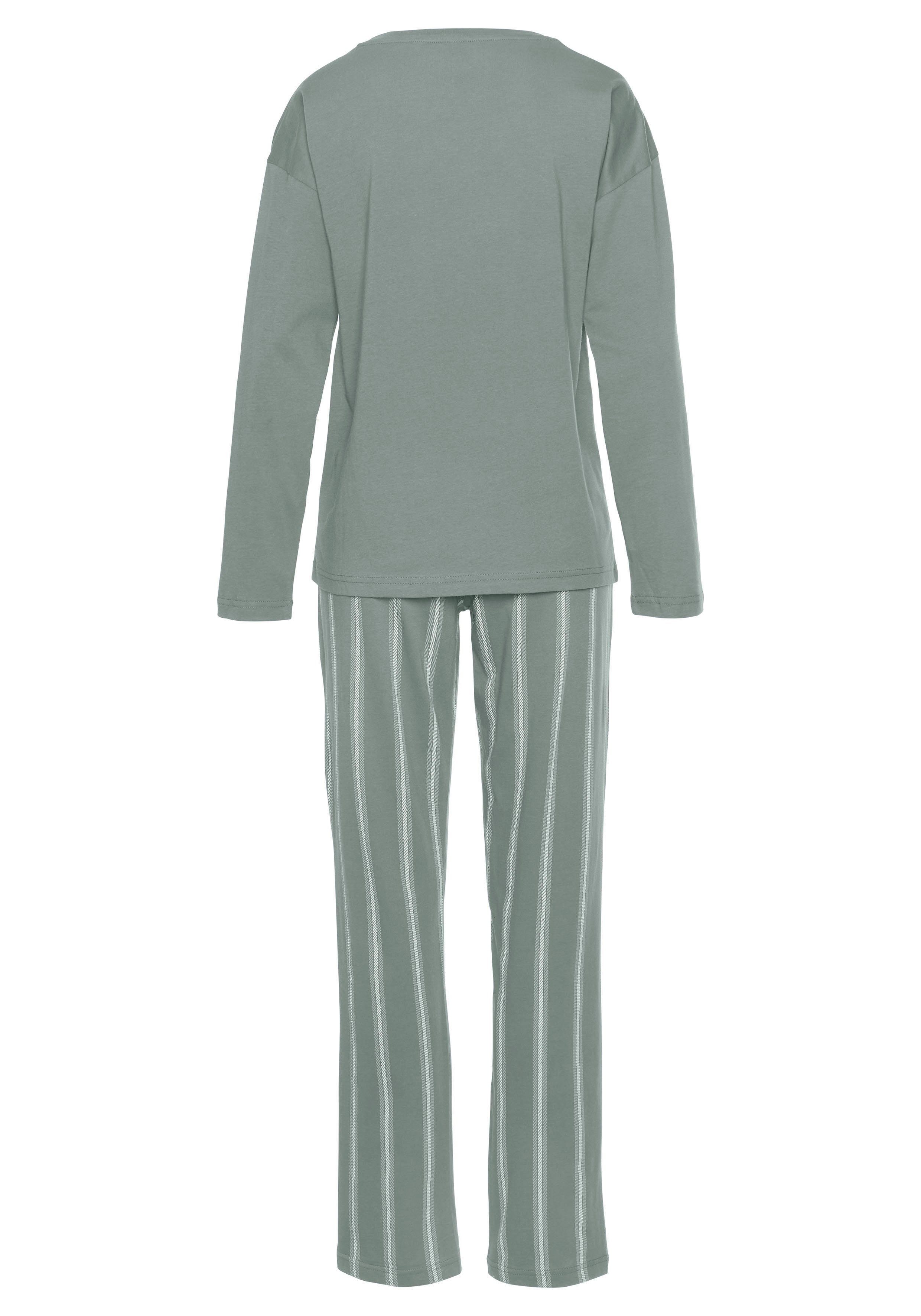 Vivance Dreams by Lascana Pyjama (Set, 2 tlg) mit Frontdruck – Bild 3 von 4