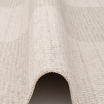 Wollteppich Natur Teppich Flachgewebe Casa Karo, Pergamon, Rechteckig, Höhe: 4 mm