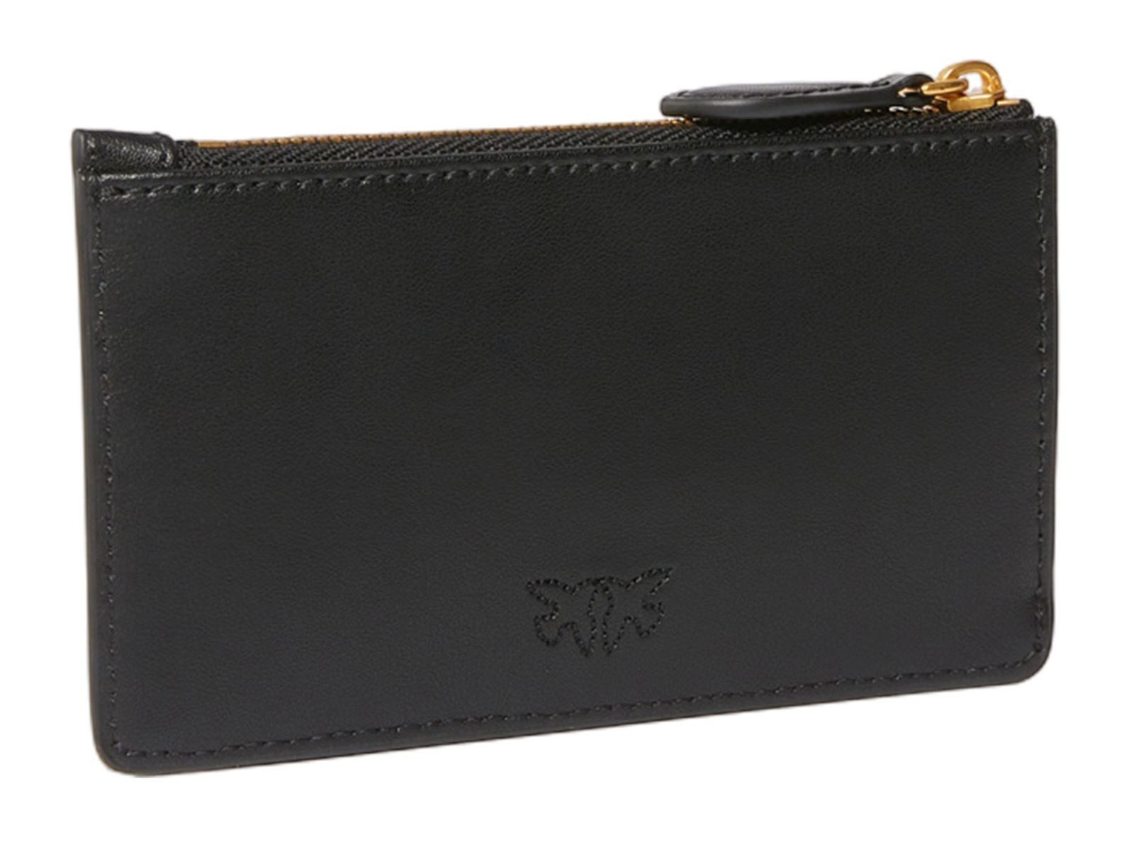 PINKO Kartenetui Cardholder, aus echtem Rindsleder