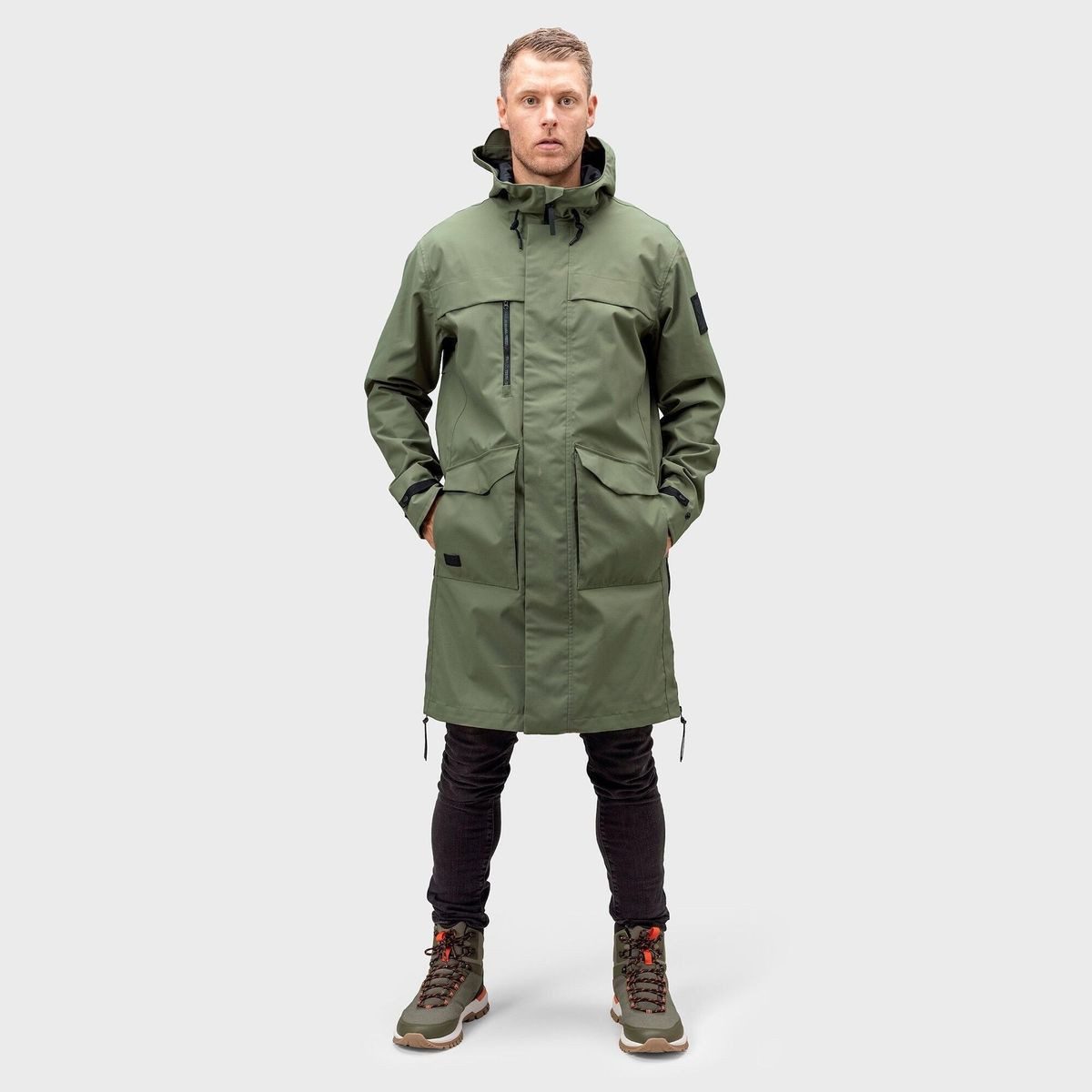 HALTI 3-in-1-Funktionsparka Tokoi Men's Drymaxx Parka Jacket Vielseitiger, wasserdichter Herren-Parka mit recyceltem Material