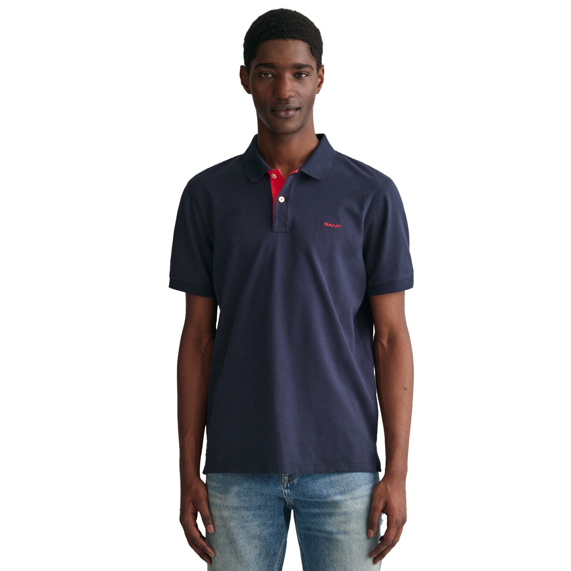 Gant Poloshirt REG CONTRAST PIQUE SS günstig online kaufen