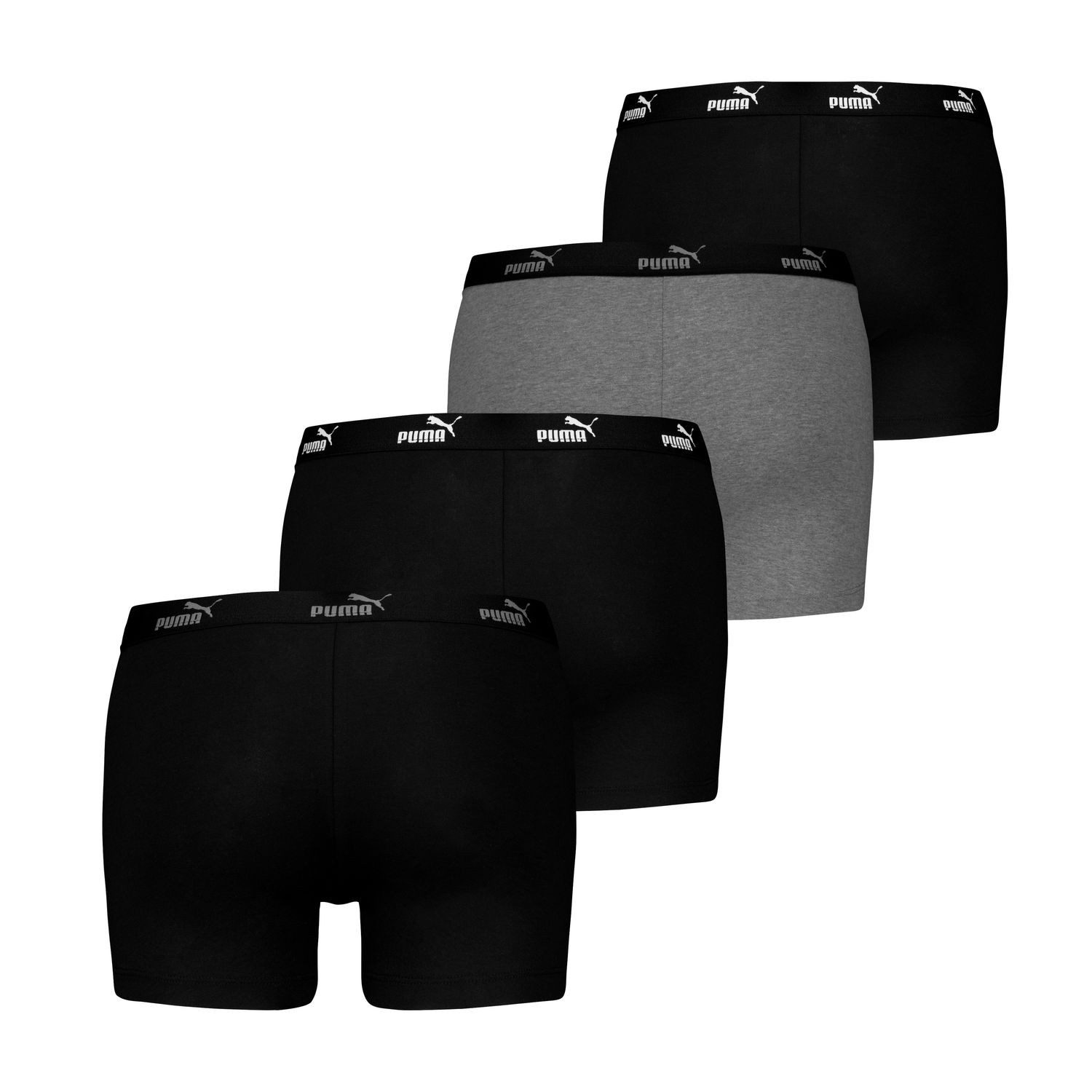 PUMA BODYWEAR Boxershorts Everyday (Mehrpack, 4-St., Set) Webgummibund, Log günstig online kaufen