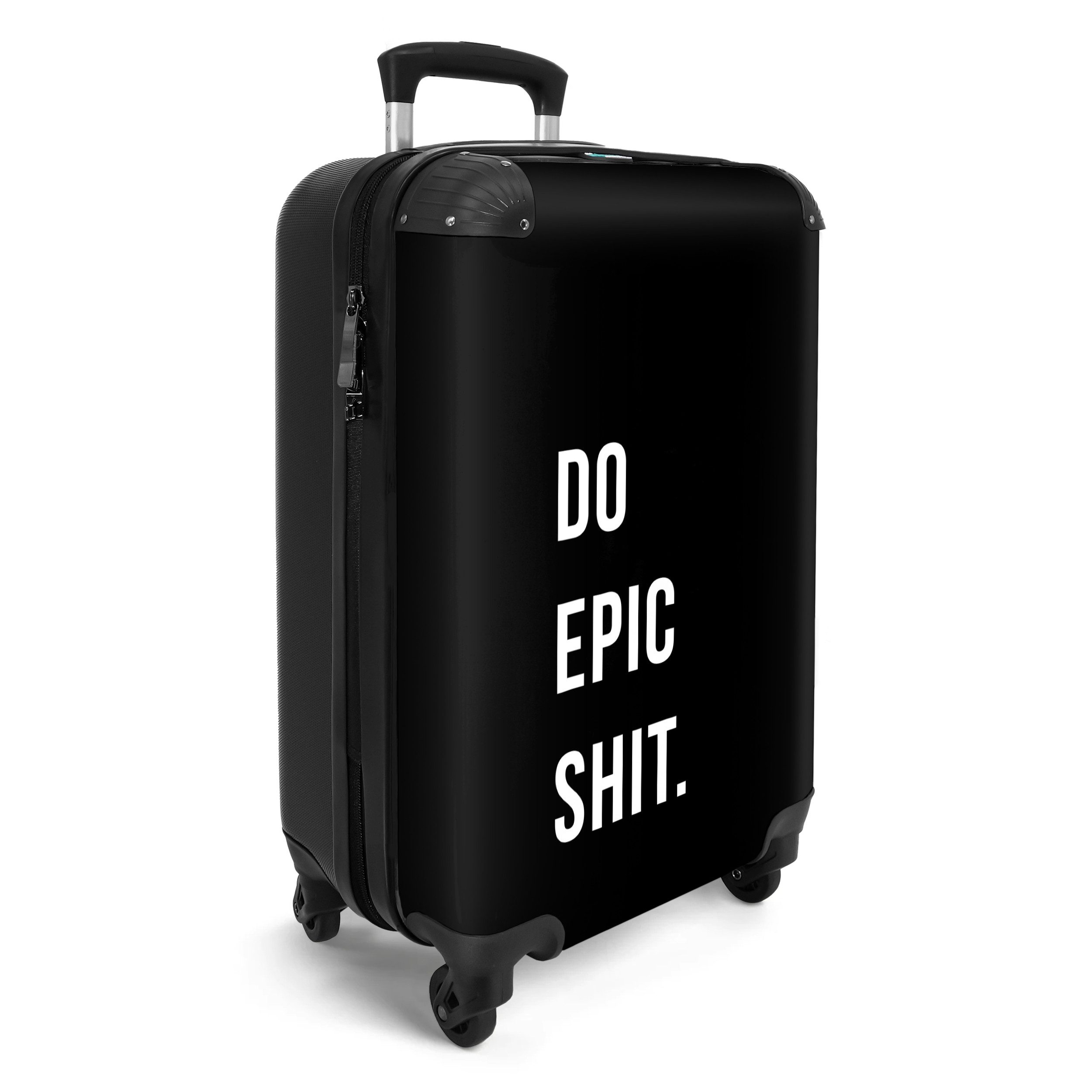 NoBoringSuitcases.com© Hartschalen-Trolley Zitate - Mach epischen günstig online kaufen