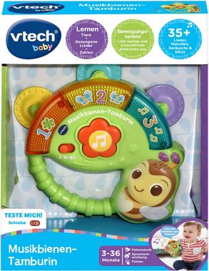 Vtech® Lernspielzeug Vtech Baby, Musikbienen-Tamburin, mit Licht und Sound