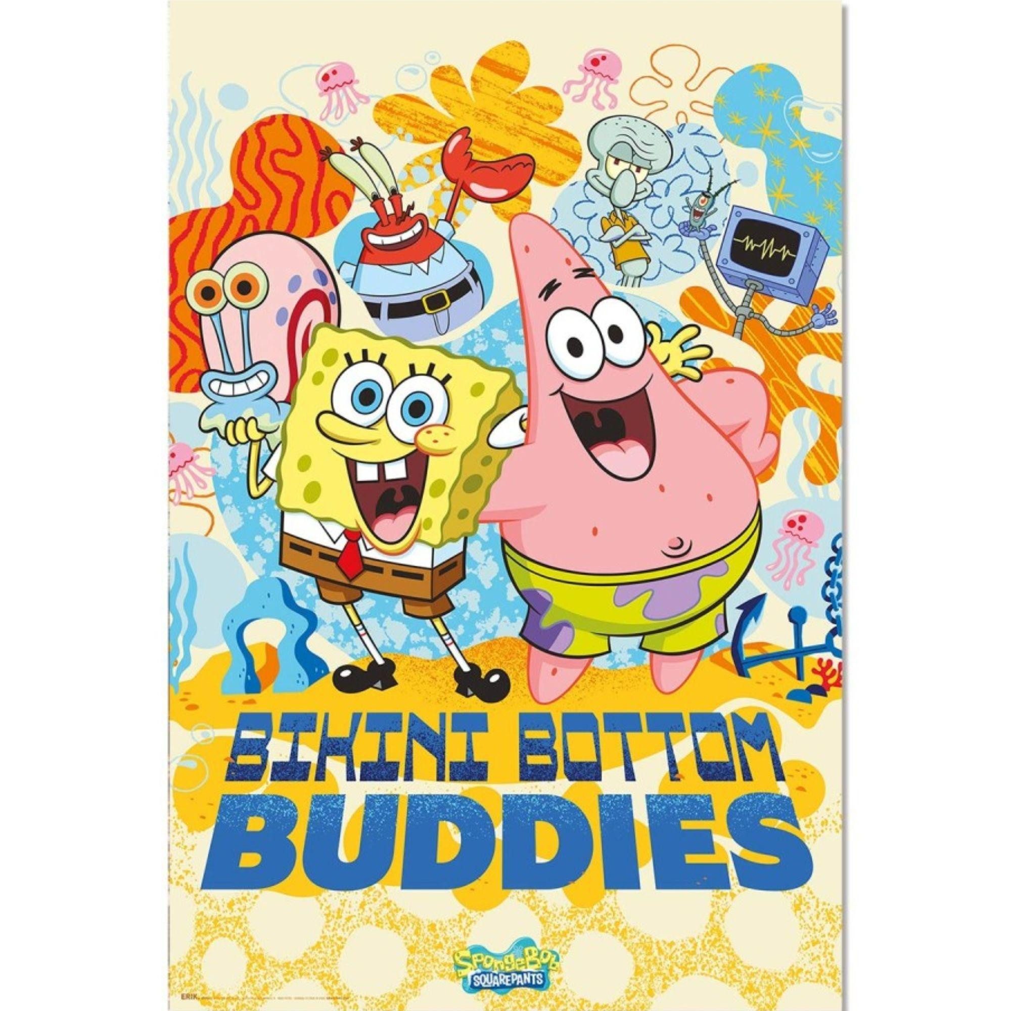 Grupo Erik Poster Spongebob und Freunde - Spongebob Schwammkopf, Spongebob und Freunde