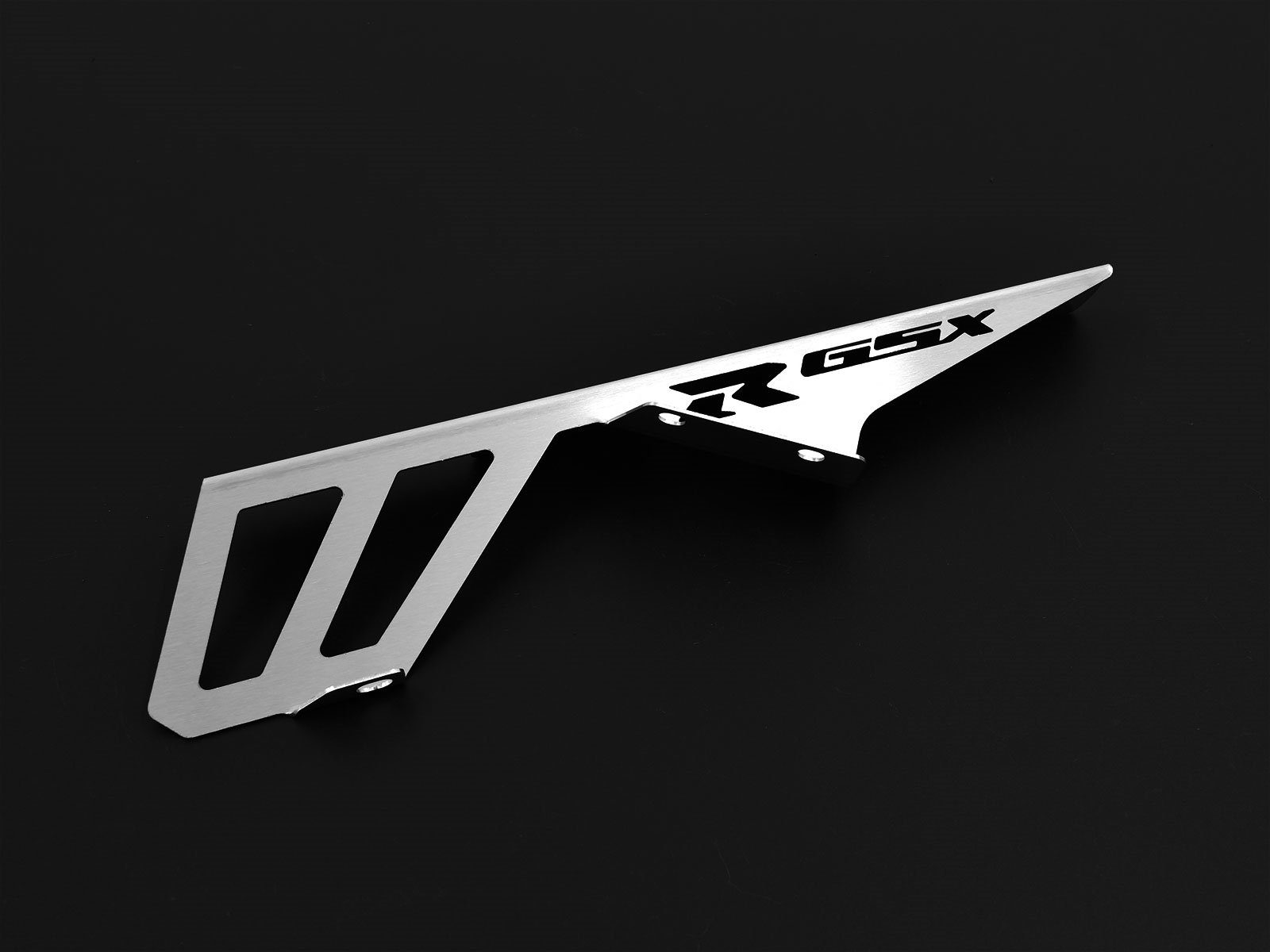 ZIEGER Kettenschutz Kettenschutz für Suzuki GSX-R 600 / GSX-R 750 BJ 2004-05 Logo silber