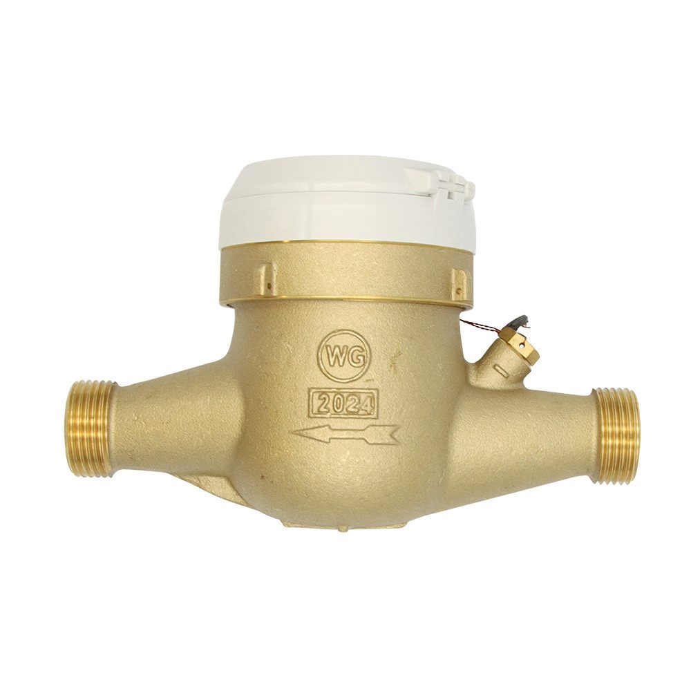 Wassergeräte Kaltwasserzähler Mehrstrahl Hauswasserzähler 1 Zoll AG 190 mm Kaltwasser Wasseruhr