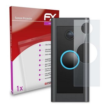 atFoliX Schutzfolie Panzerglasfolie für Ring Video Doorbell Wired, Ultradünn und superhart