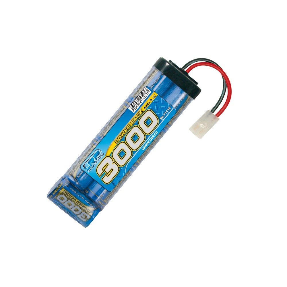 LRP Modellbausatz Power Pack 3000 - 8.4V - 7-Zellen - Tamiya/JST Stecker - NiMH