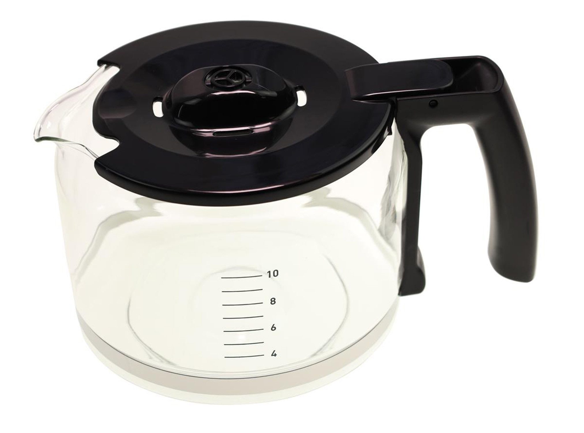 Krups Kaffeekanne Krups SS-208836 Glaskanne für KM8328 Grind Aroma Kaffeemaschine
