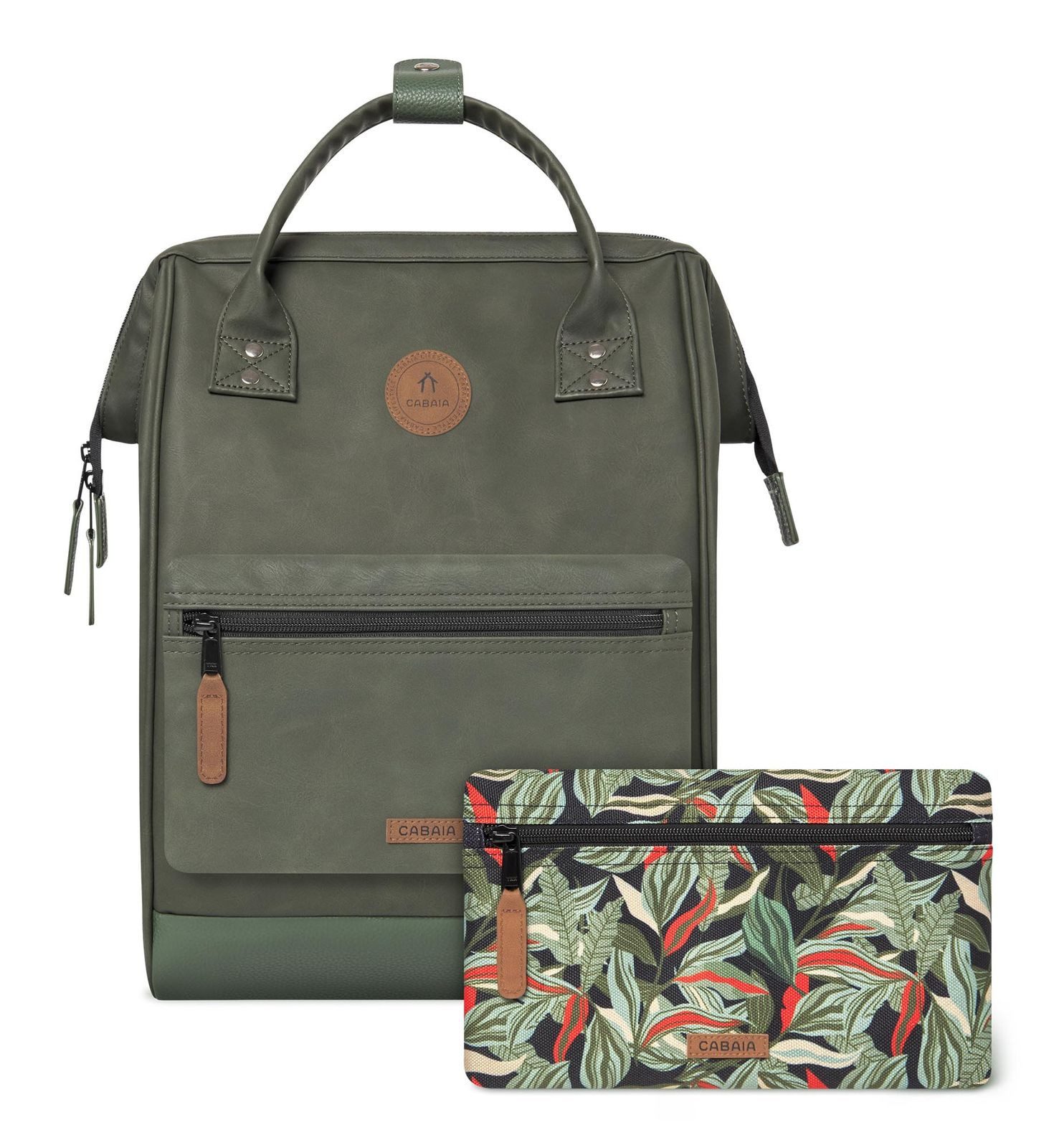 CABAIA Rucksack Vegan Nubuck Backpack (Set, günstig online kaufen
