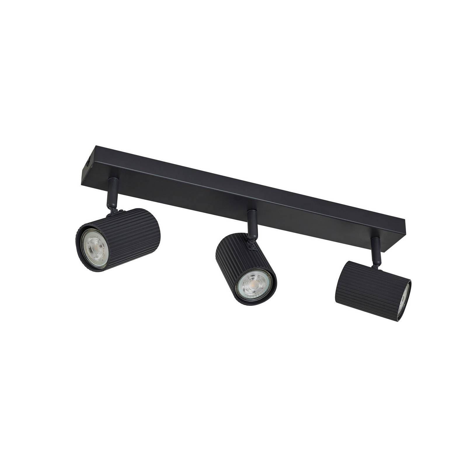 Lindby Deckenstrahler Kardis, Metall, Alu IP20, 3 x 10 W LED