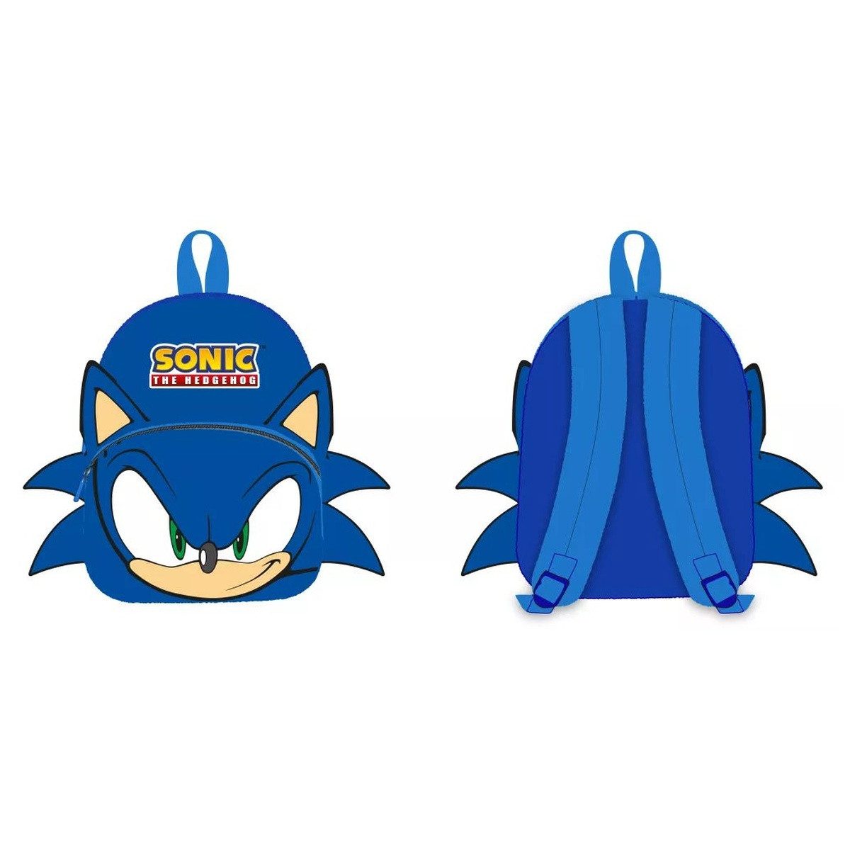 Sonic Kinderrucksack Sonic the Hedgehog Blur 3D Plüsch Rucksack, Tasche 30 cm (1-tlg)