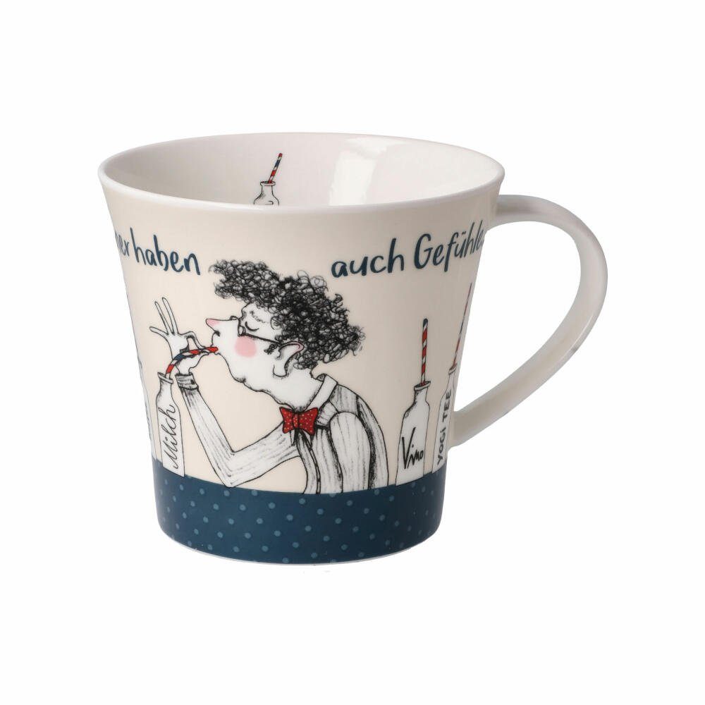 Freundlieb Männer haben Bone Fine - China Becher Mug Gefühle, Goebel Coffee-/Tea