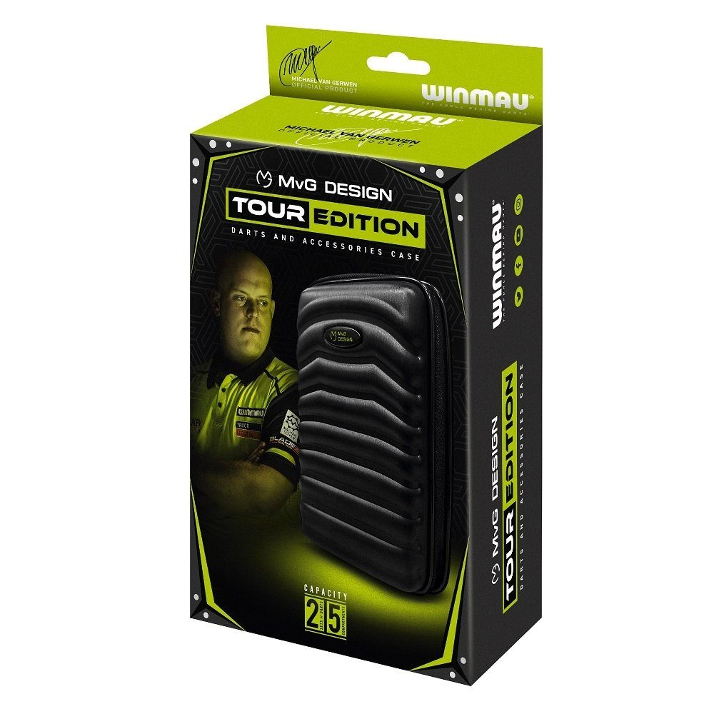 Winmau Dartpfeil Darttasche MvG Tour-Edition schwarz 8331