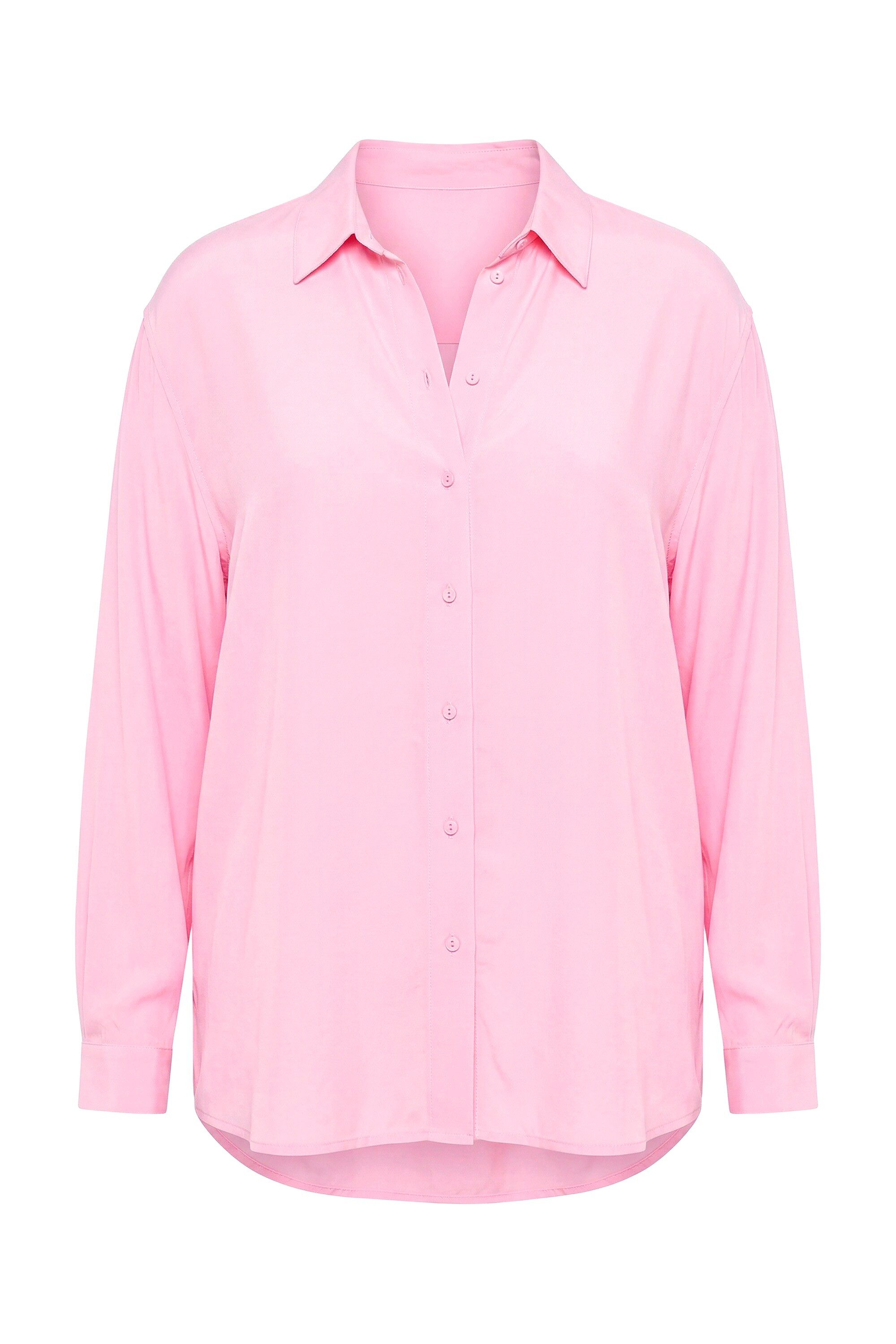 MIAMODA Longbluse Bluse oversized Zitronen Langarm